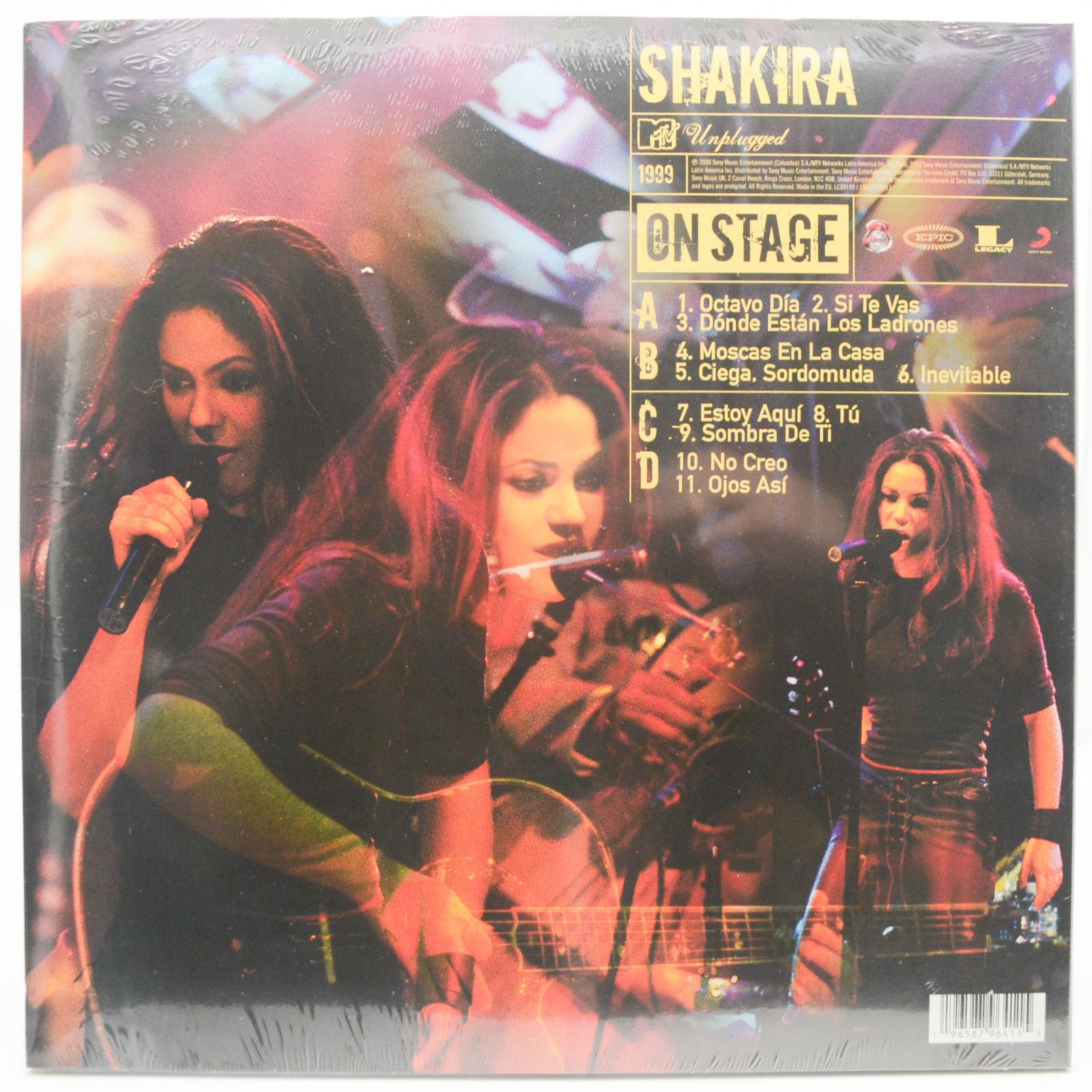 Shakira — MTV Unplugged (2LP), 2000