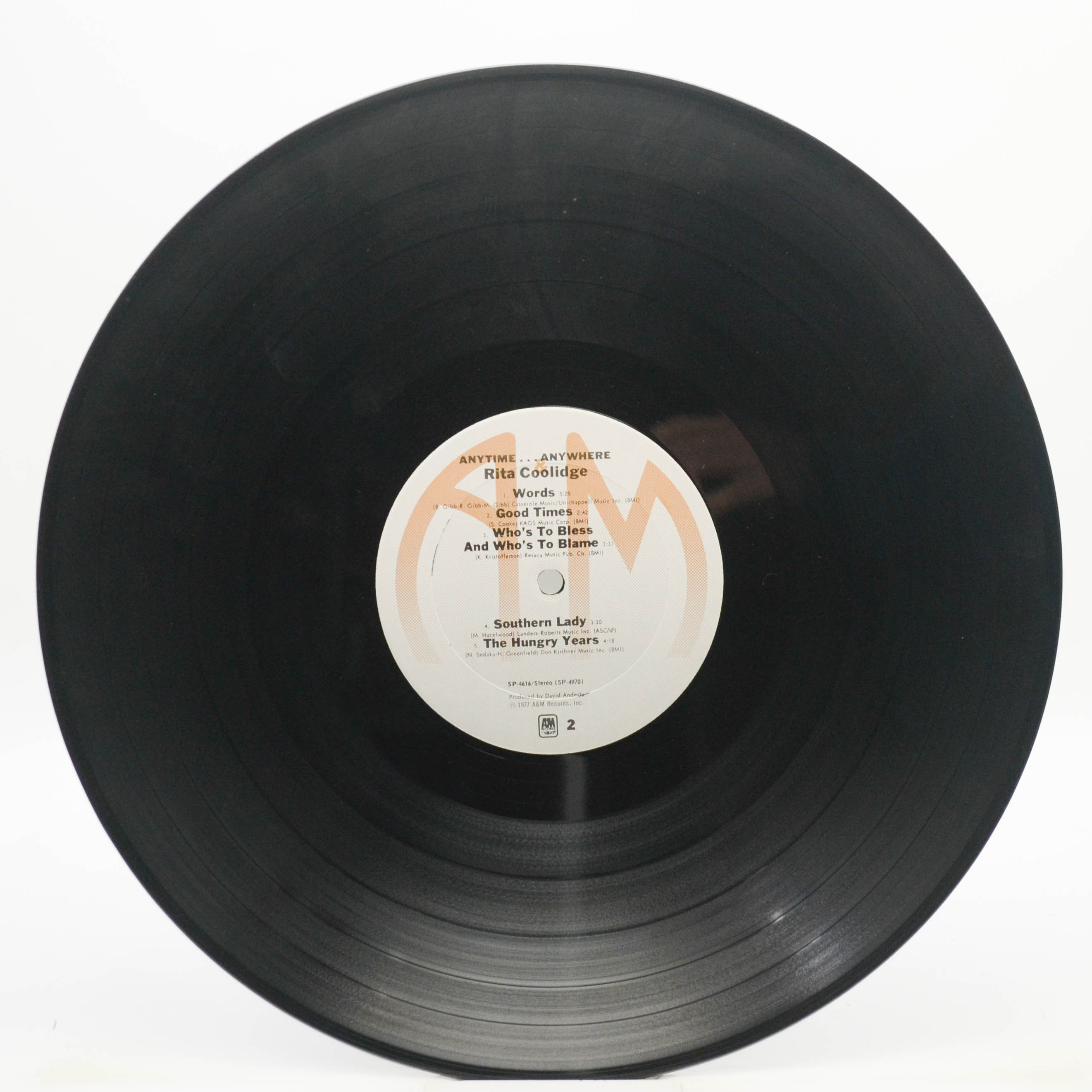 Rita Coolidge — Anytime... Anywhere (1-st, USA), 1977