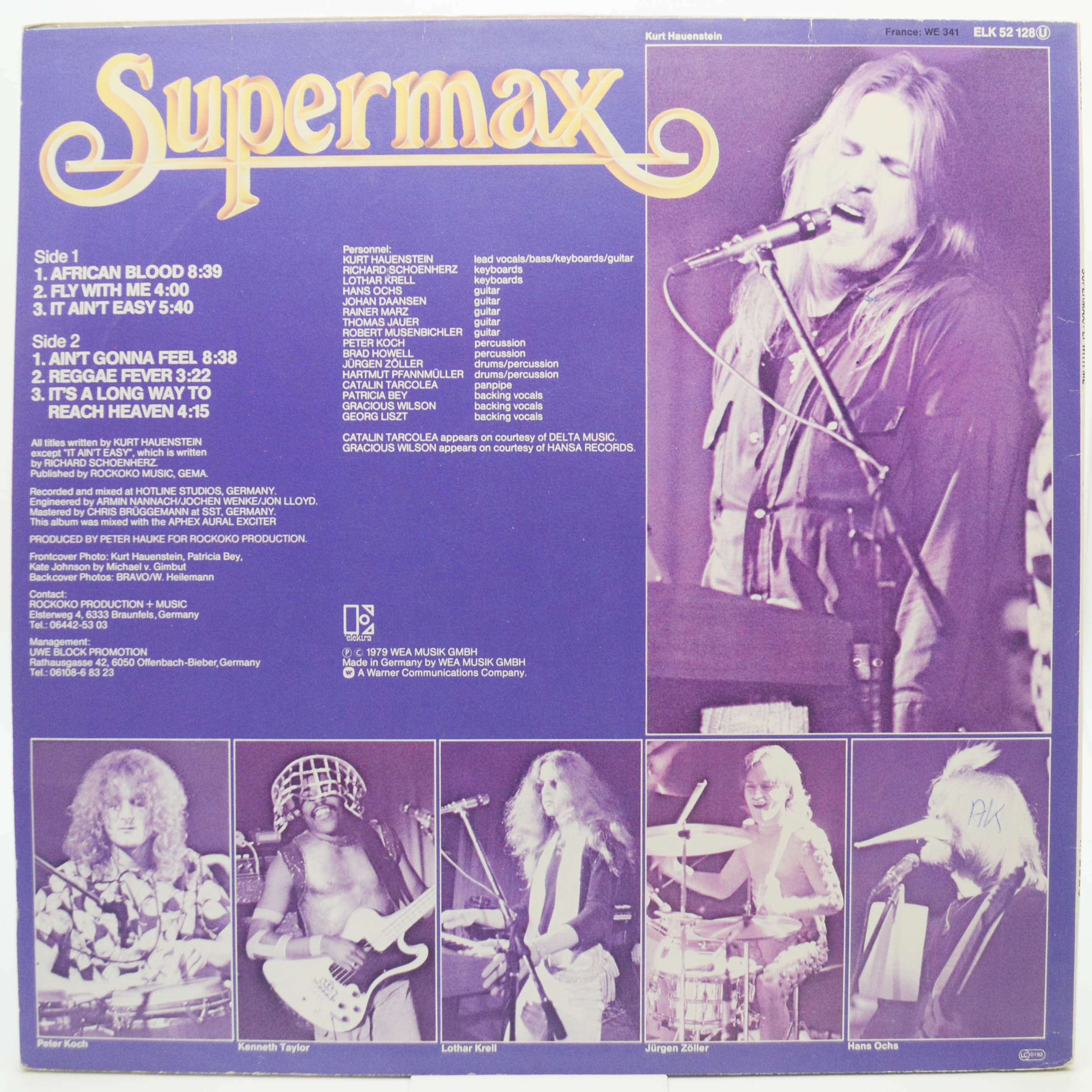 Supermax — Fly With Me, 1979