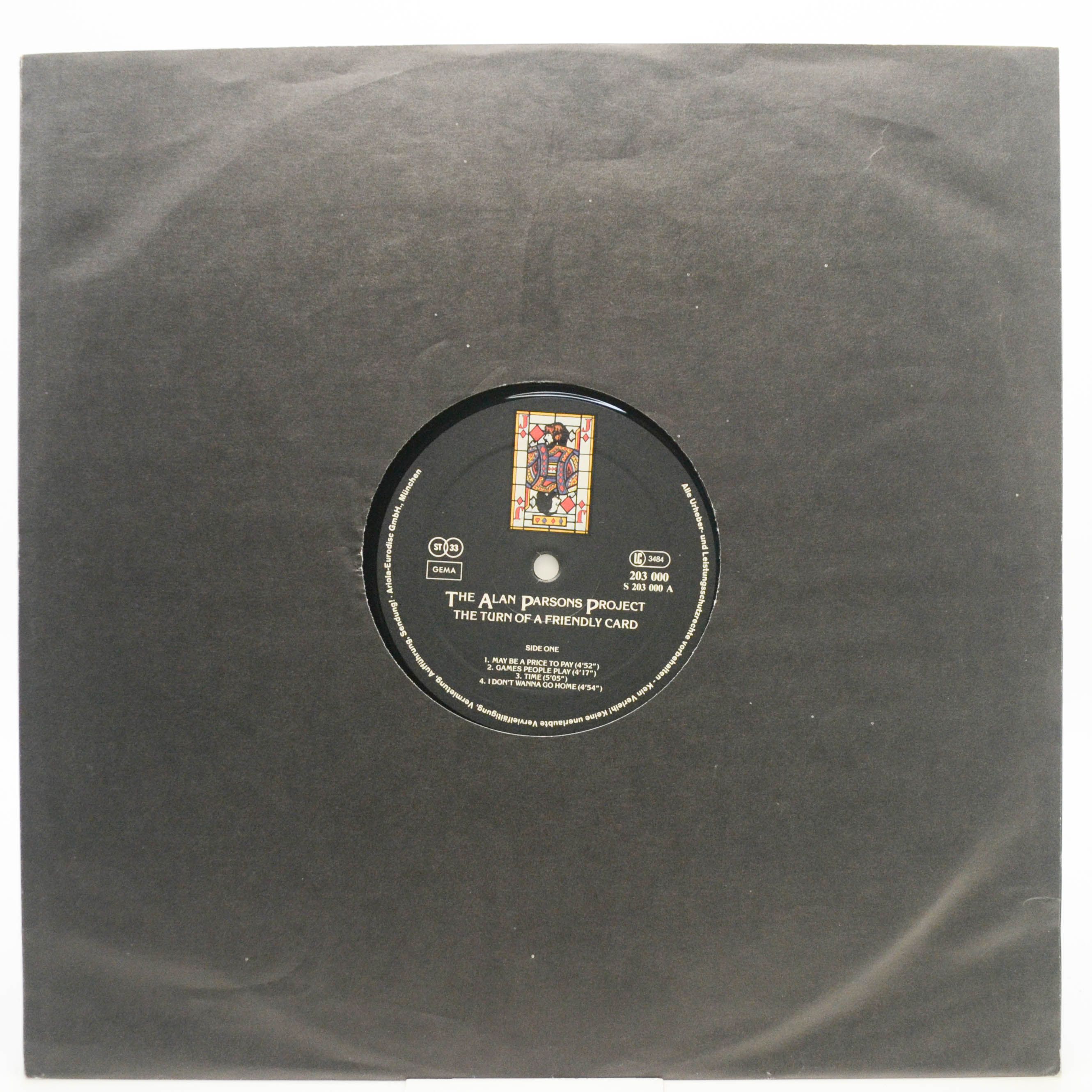 Alan Parsons Project — The Turn Of A Friendly Card, 1981