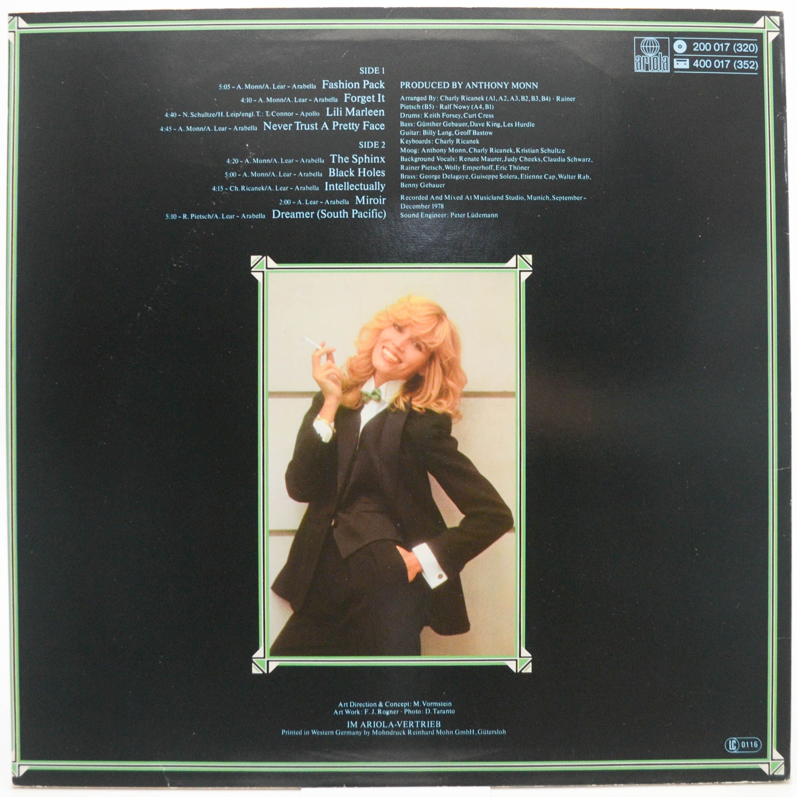 Amanda Lear — Never Trust A Pretty Face, 1979