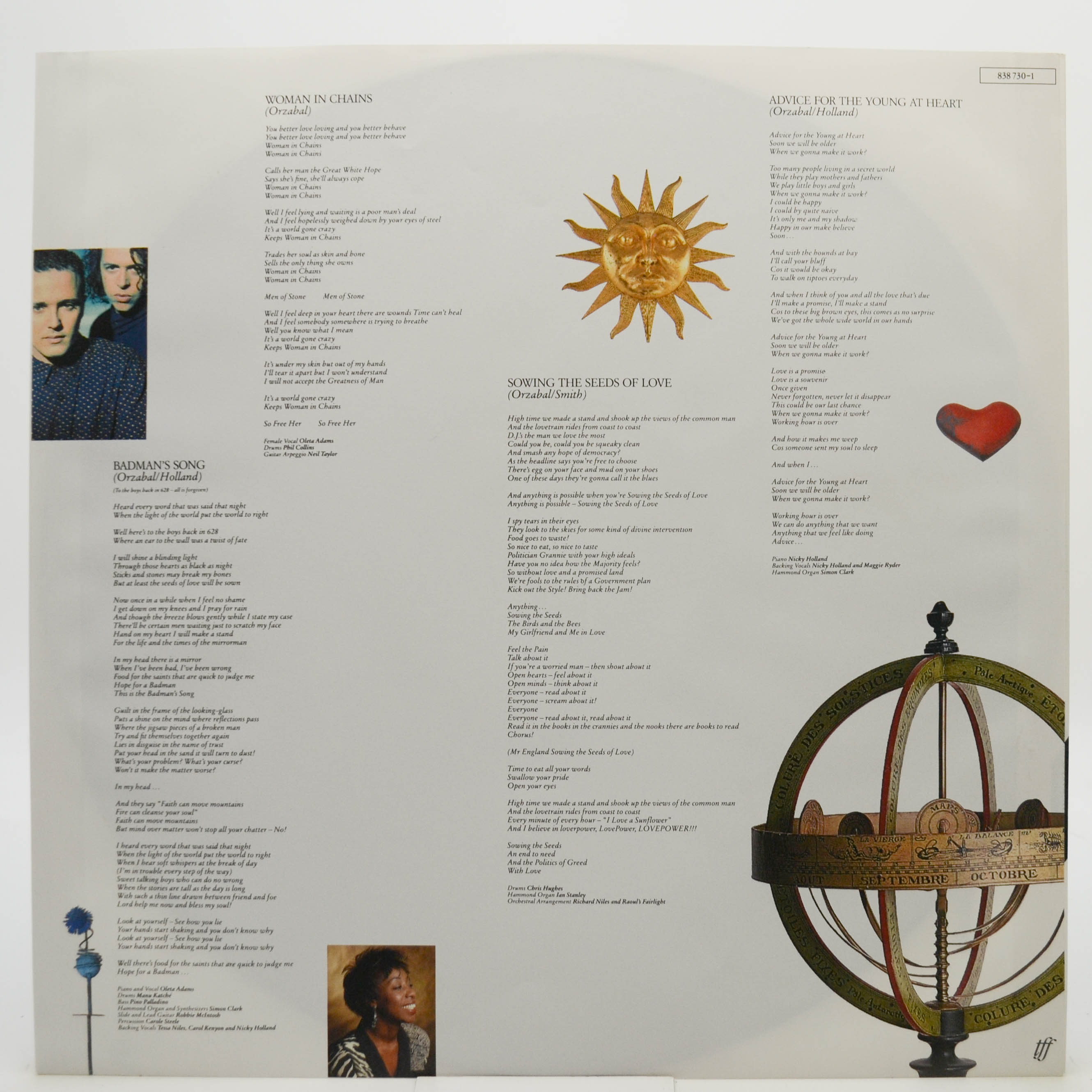 Tears For Fears — The Seeds Of Love, 1989