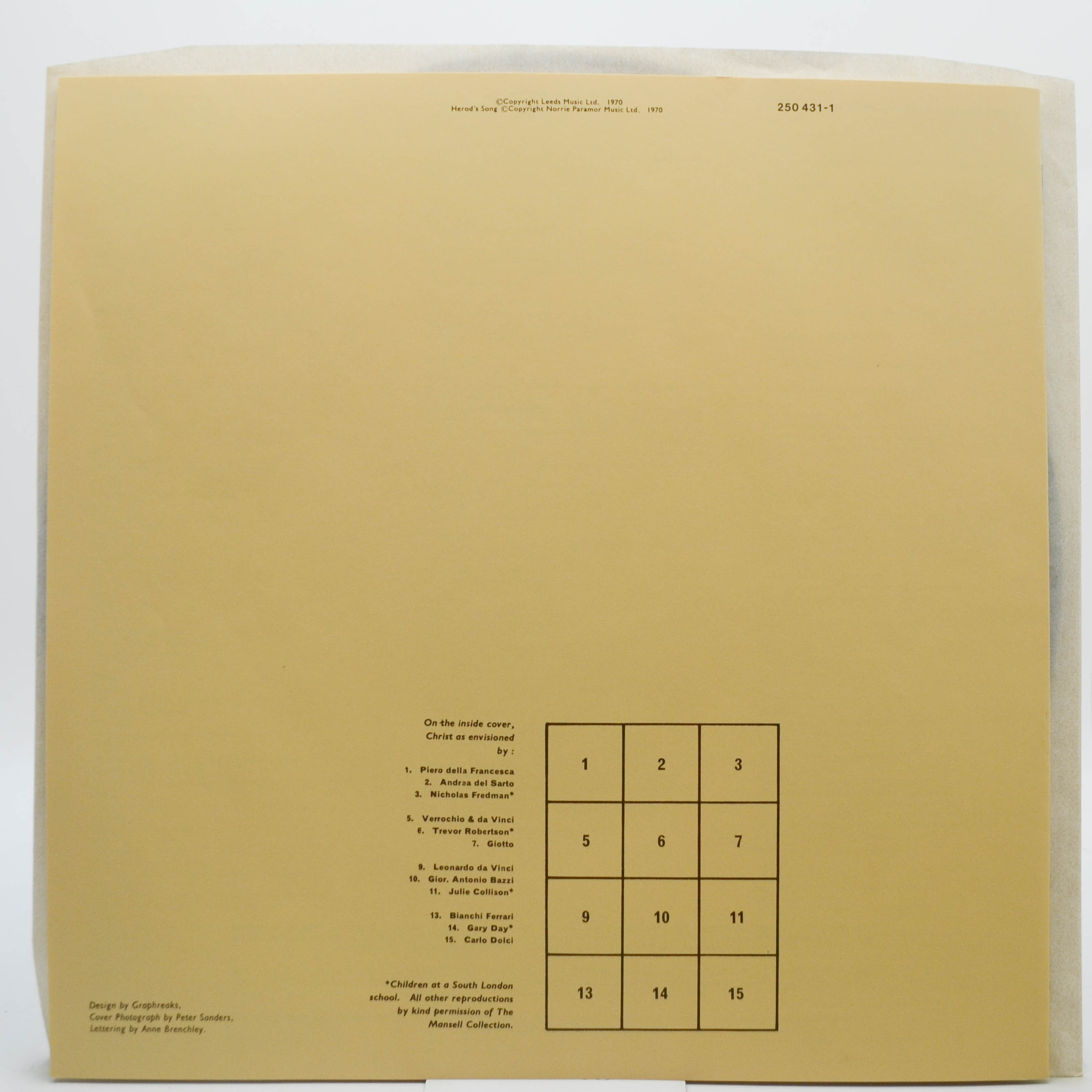 Виниловая пластинка Andrew Lloyd Webber — Jesus Christ Superstar (2LP, booklet), 1970