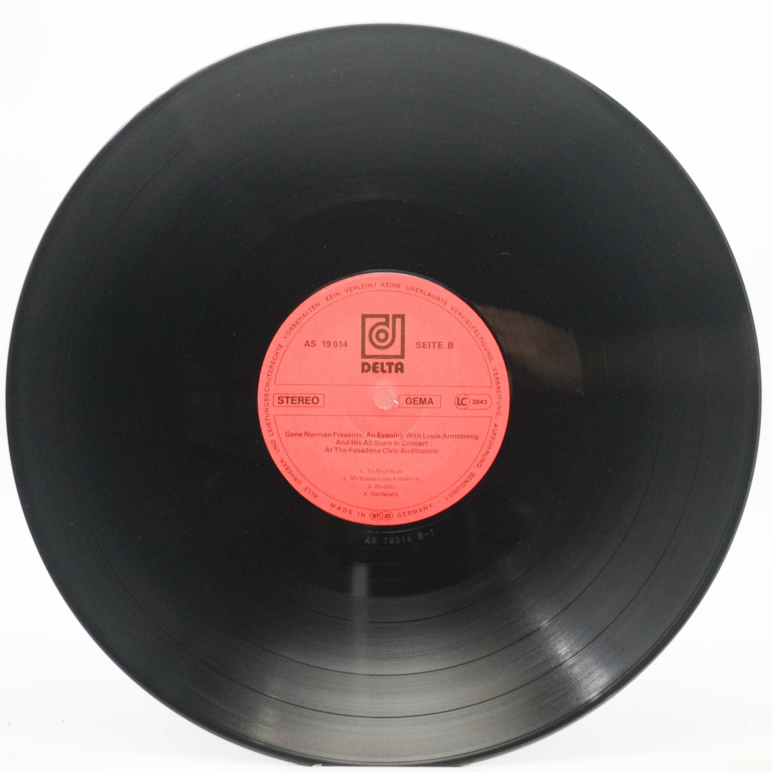 Louis Armstrong And His All Stars — An Evening With Louis Armstrong And His All Stars In Concert At The Pasadena Civic Auditorium (2LP), 1977