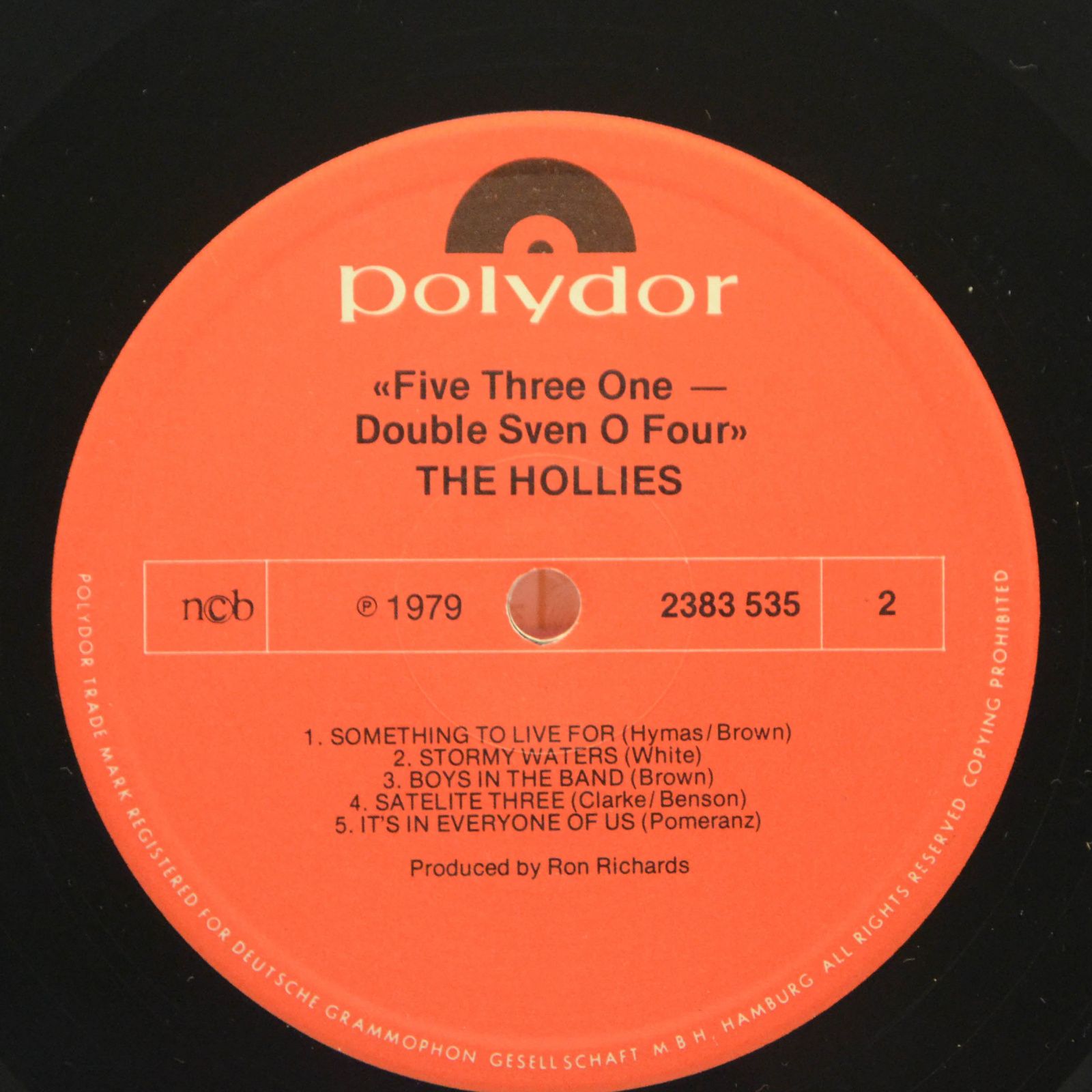 Hollies — Five Three One - Double Seven O Four, 1979