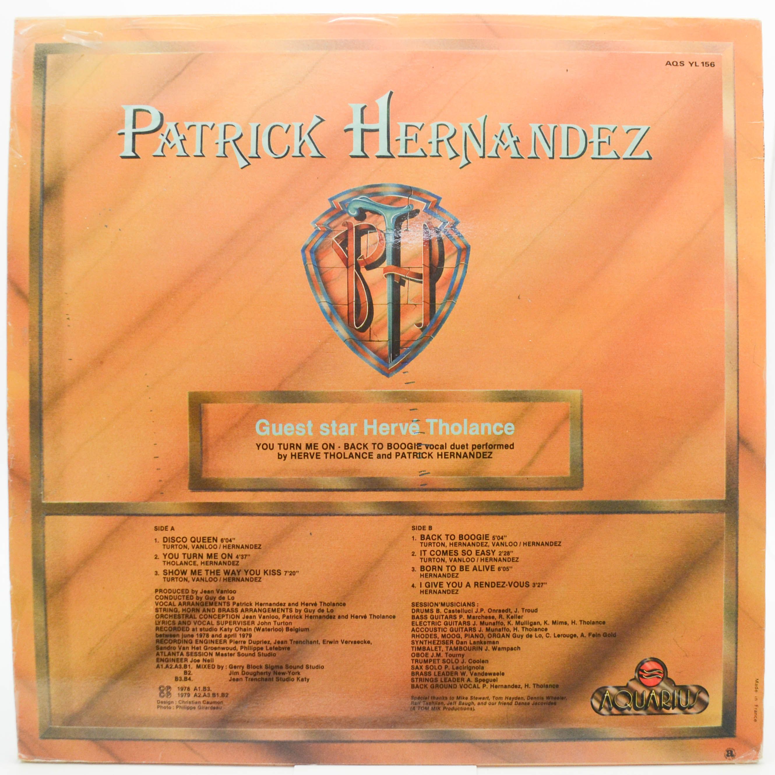 Виниловая пластинка Patrick Hernandez — Born To Be Alive, 1979