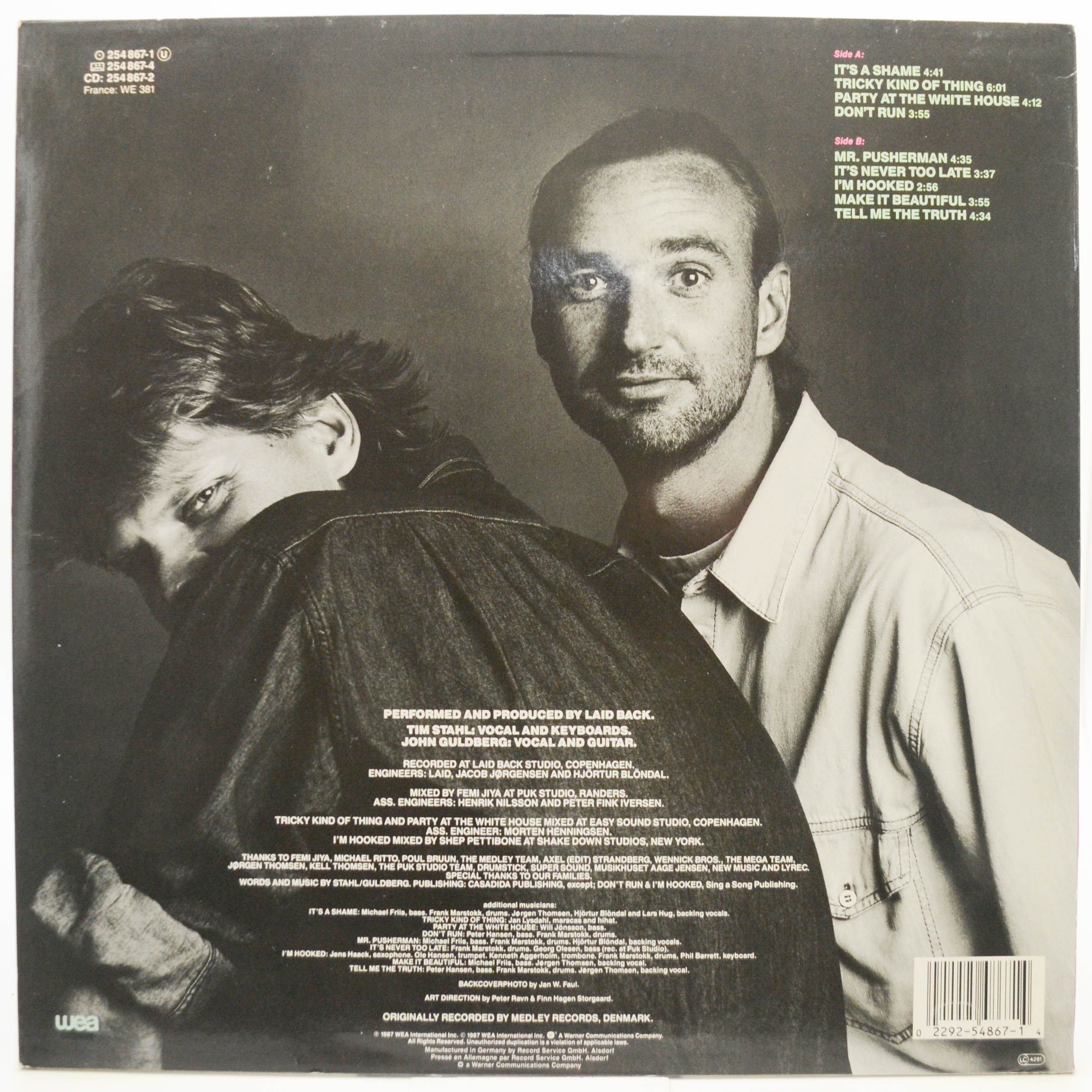 Laid Back — See You In The Lobby, 1987