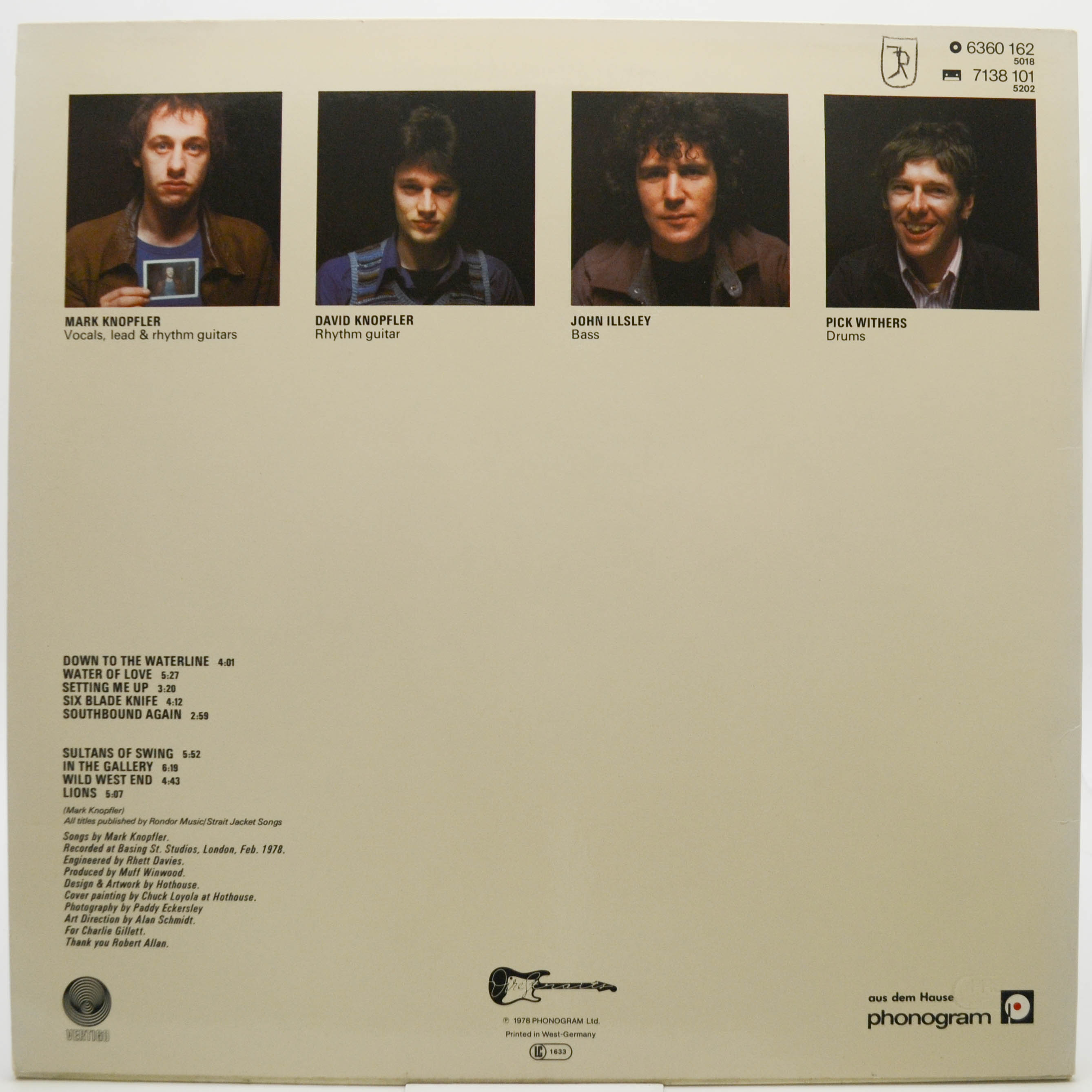 Dire Straits — Dire Straits, 1978