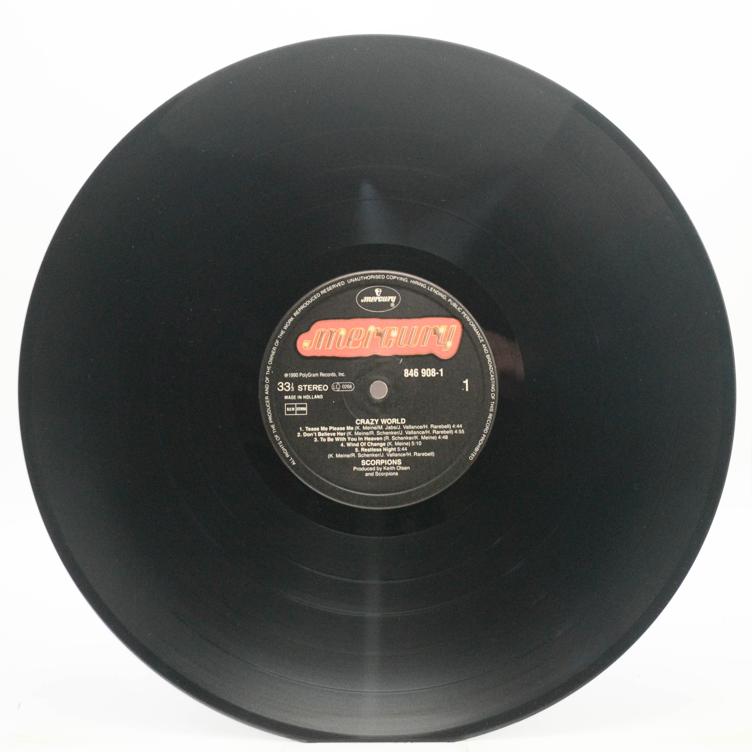 Scorpions — Crazy World, 1990