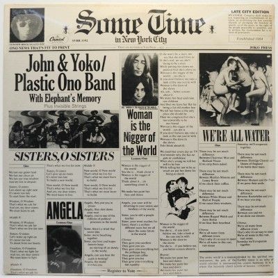 Some Time In New York City (2LP, USA), 1972