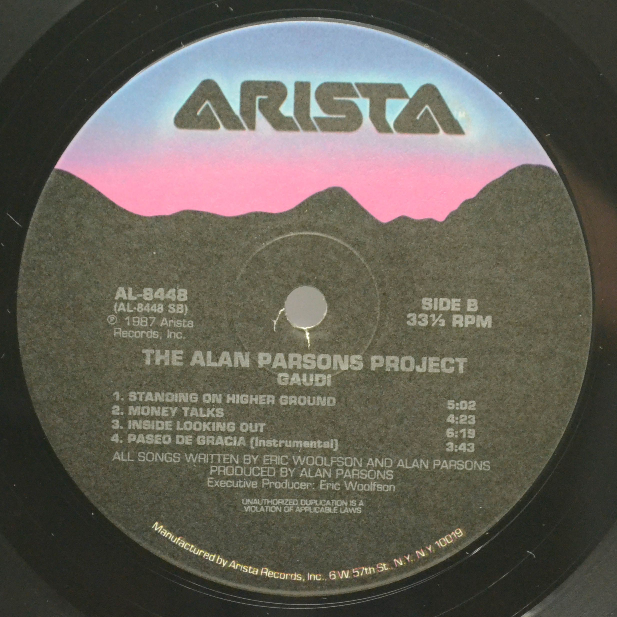 Alan Parsons Project — Gaudi (USA), 1987