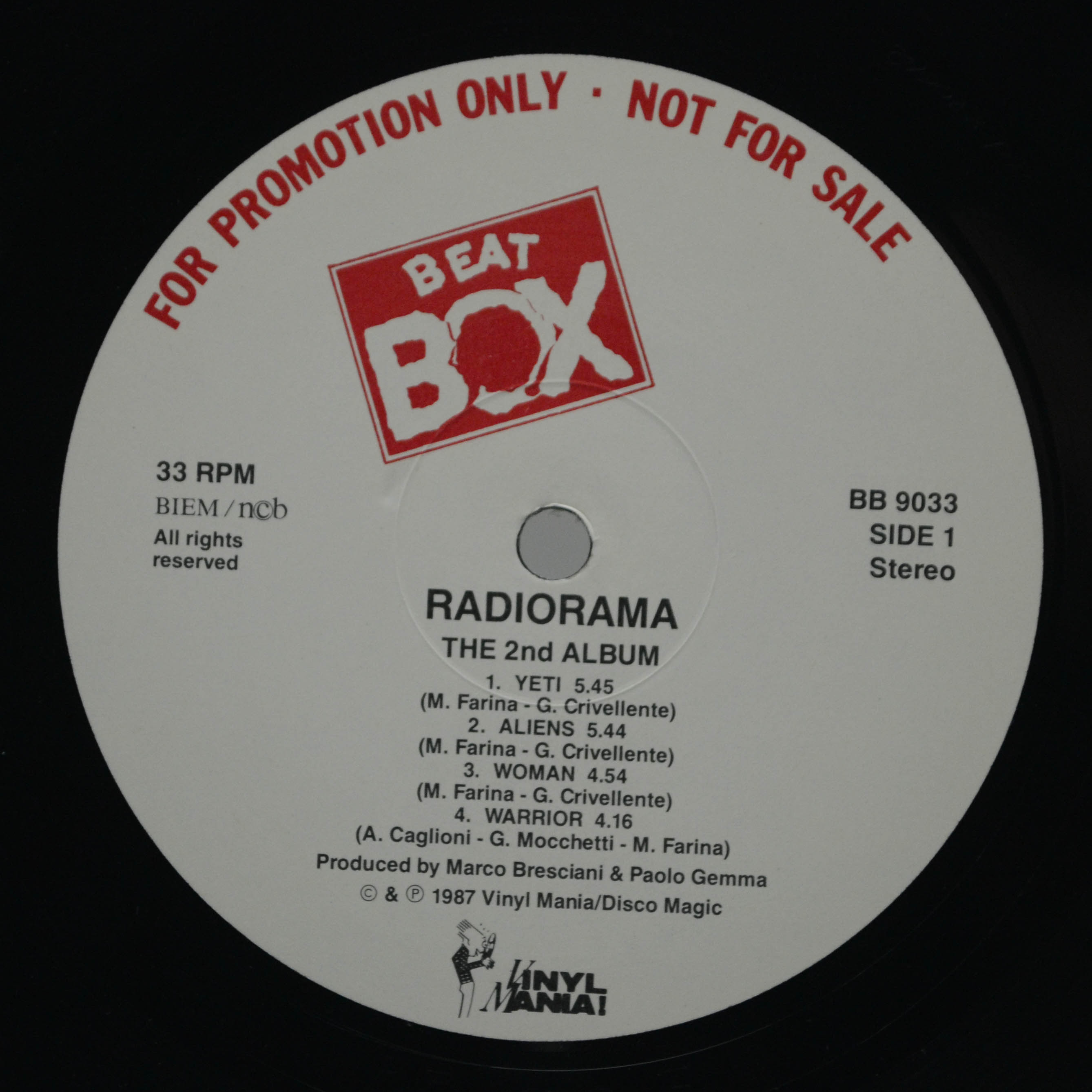 Radiorama — The 2nd Album, 1987