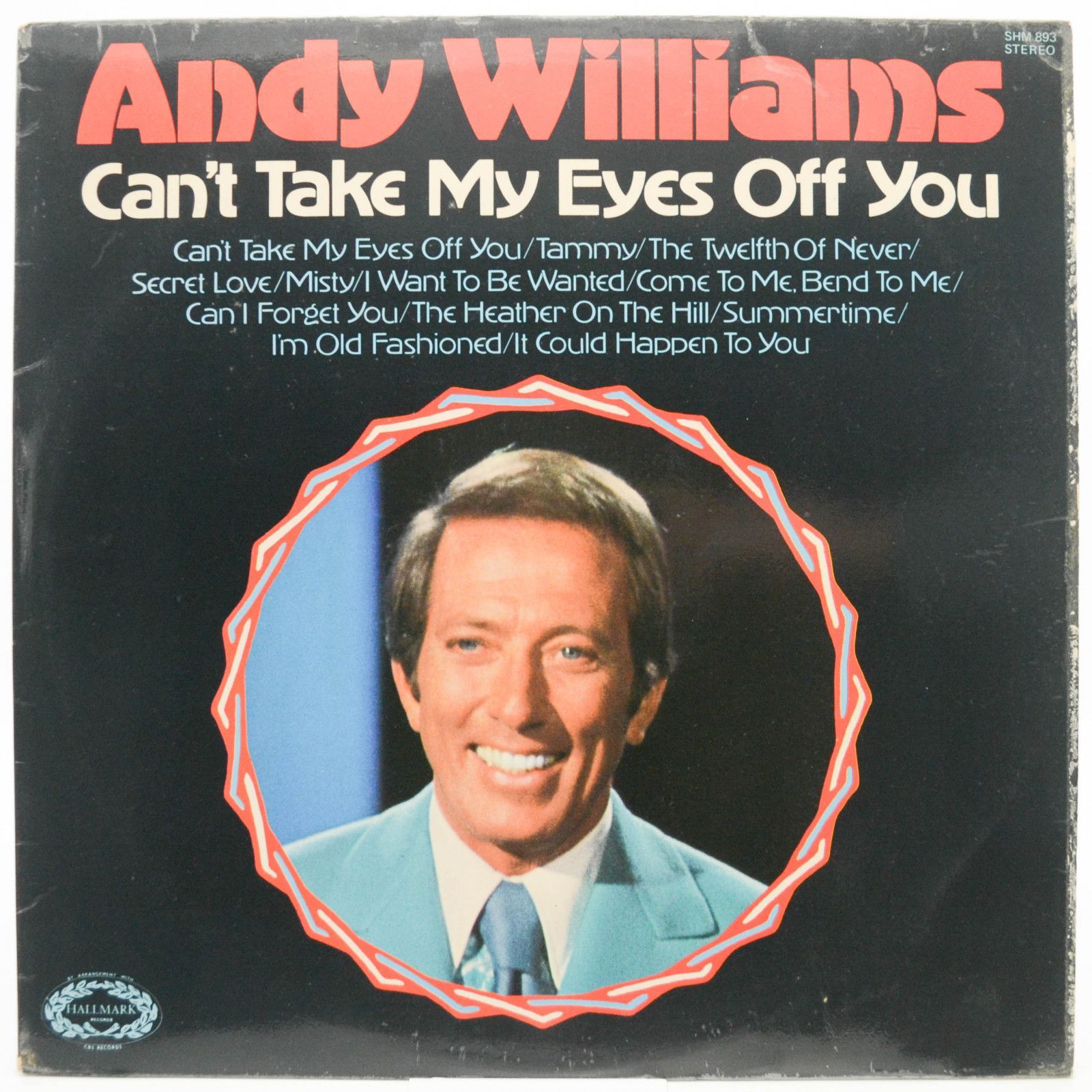Andy Williams — Can't Take My Eyes Off You (UK), 1968