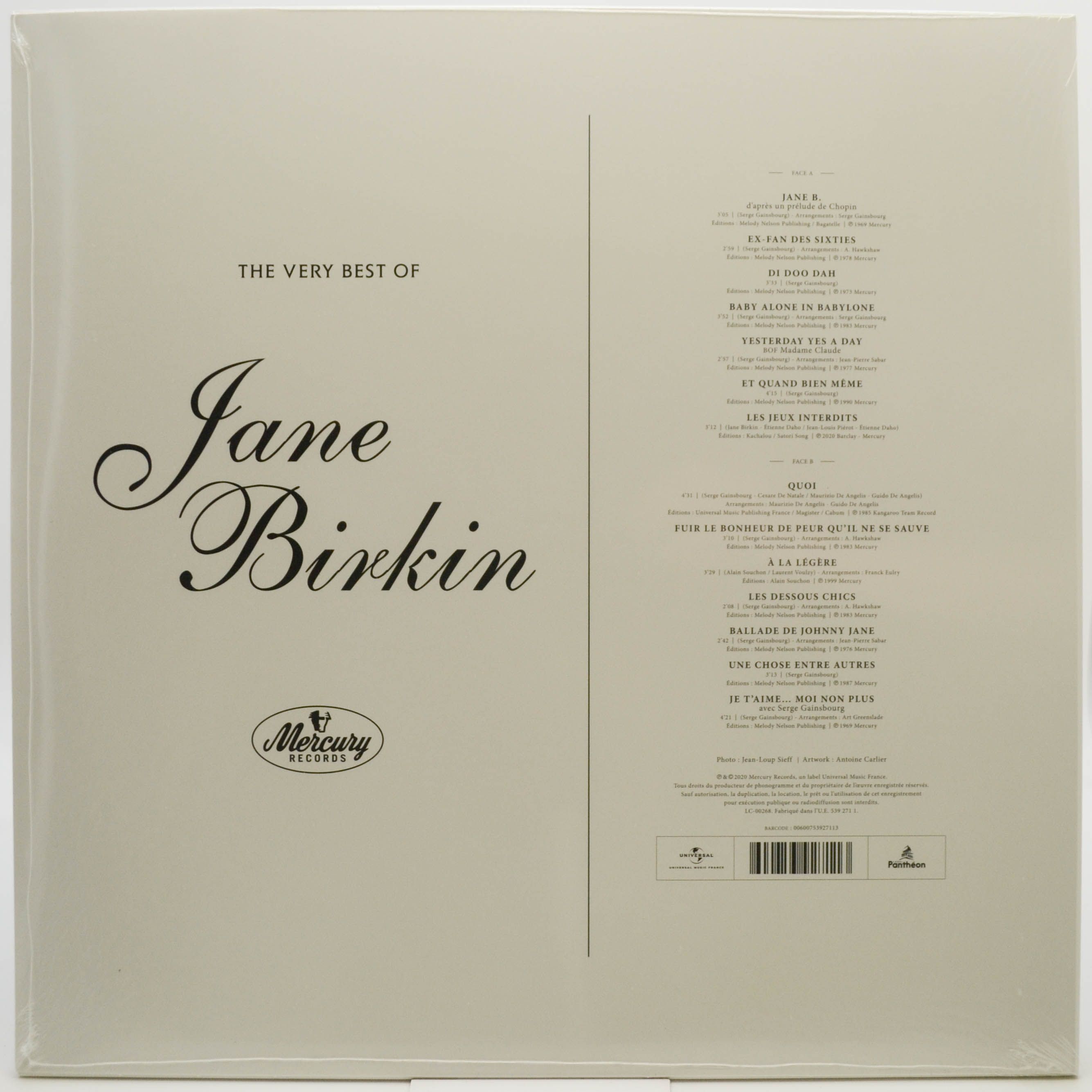 Jane Birkin — The Very Best Of (France), 2020