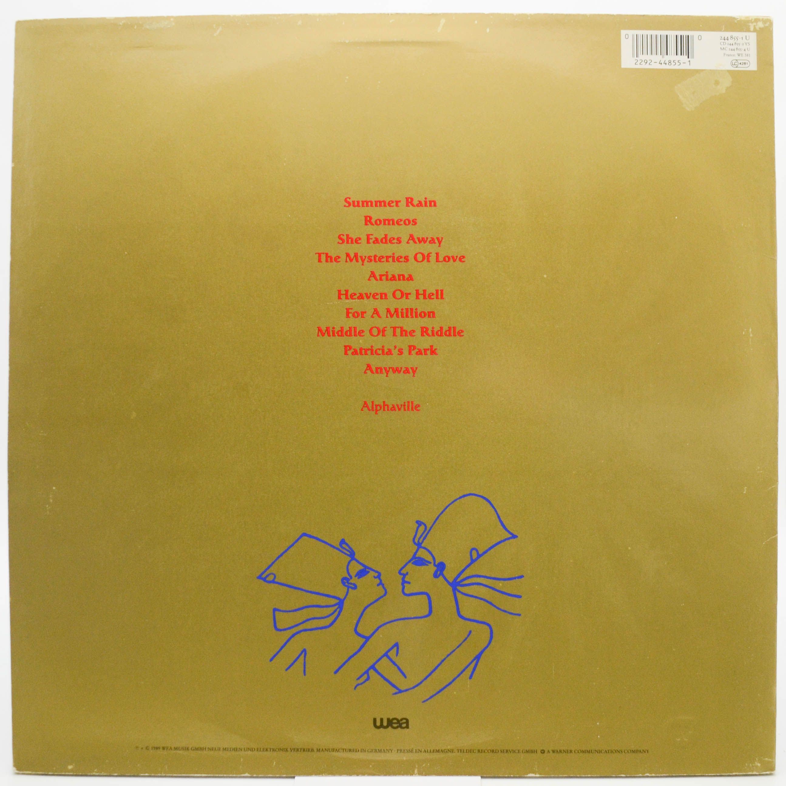 Alphaville — The Breathtaking Blue, 1989