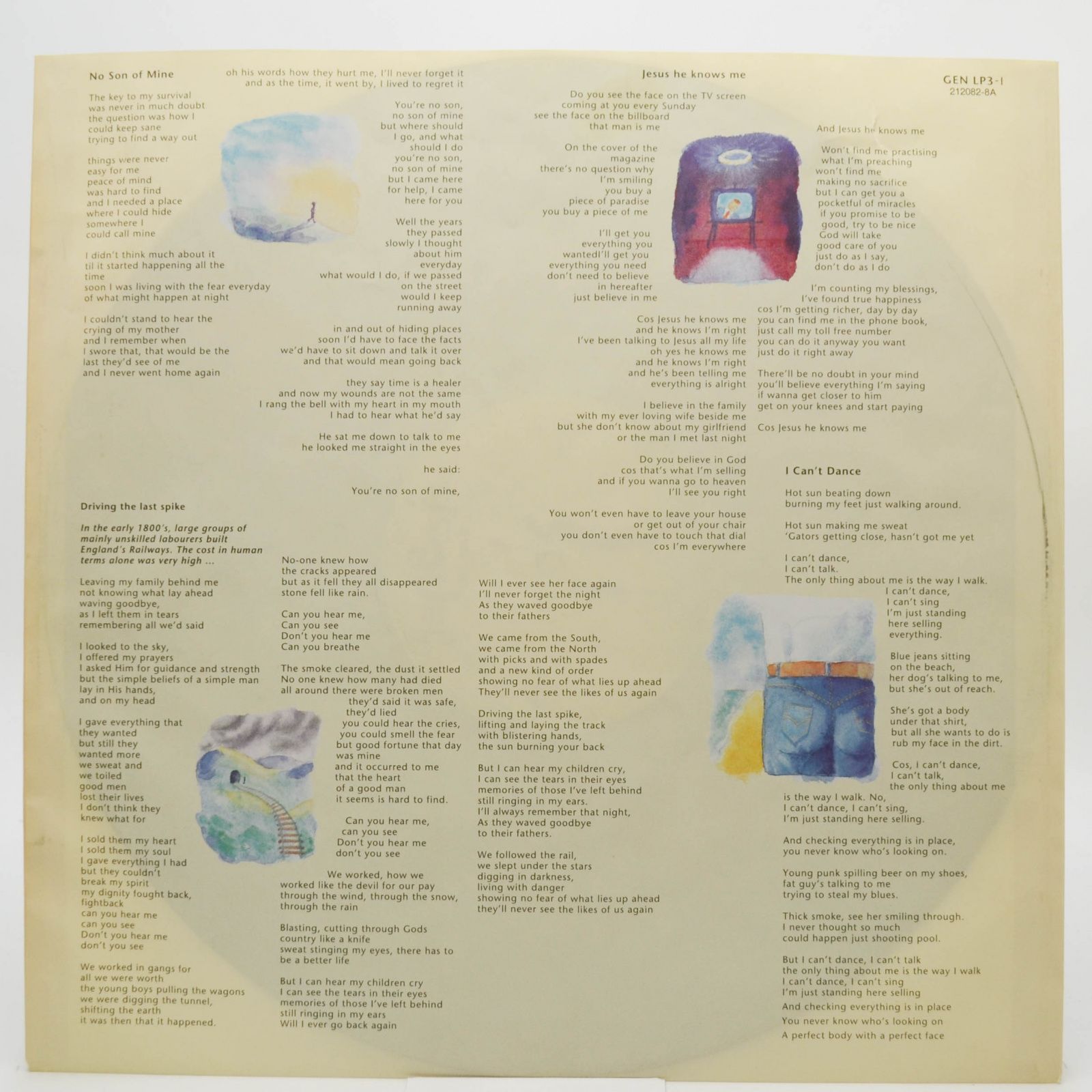 Genesis — We Can't Dance (2LP, UK), 1991