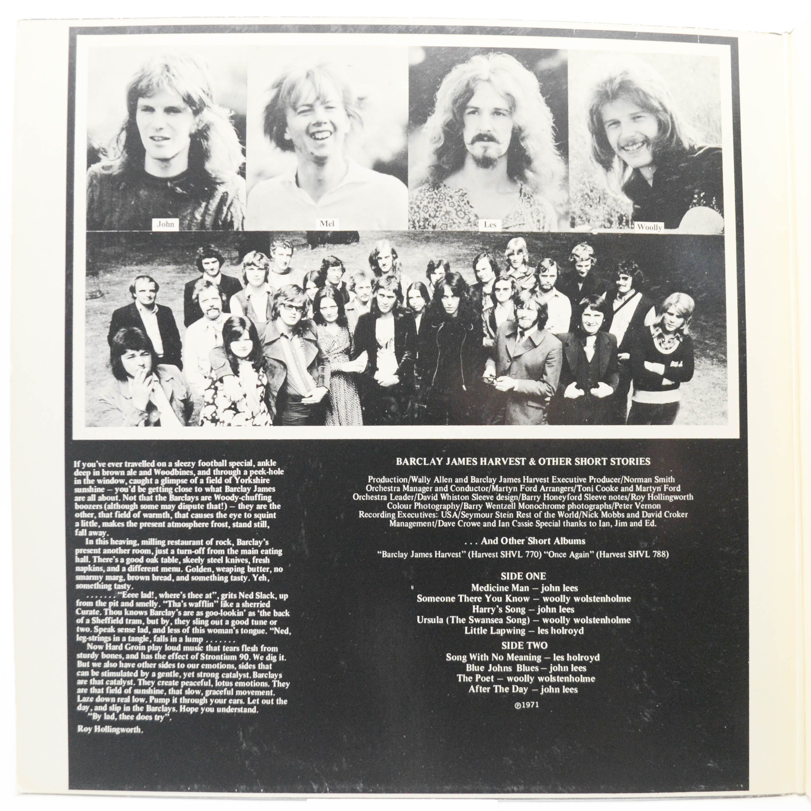 Barclay James Harvest — Barclay James Harvest And Other Short Stories, 1971