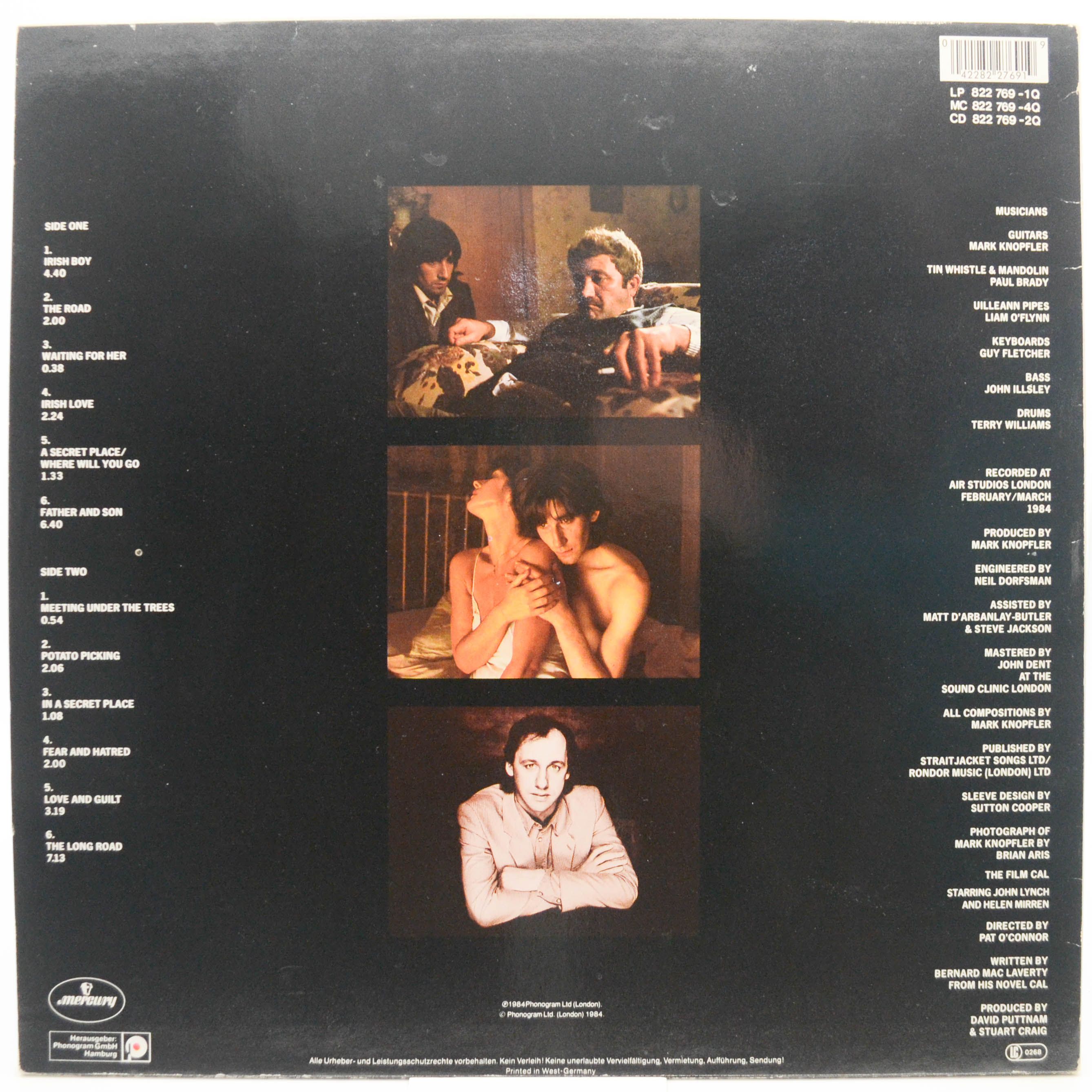 Mark Knopfler — Music By Mark Knopfler From The Film Cal, 1984