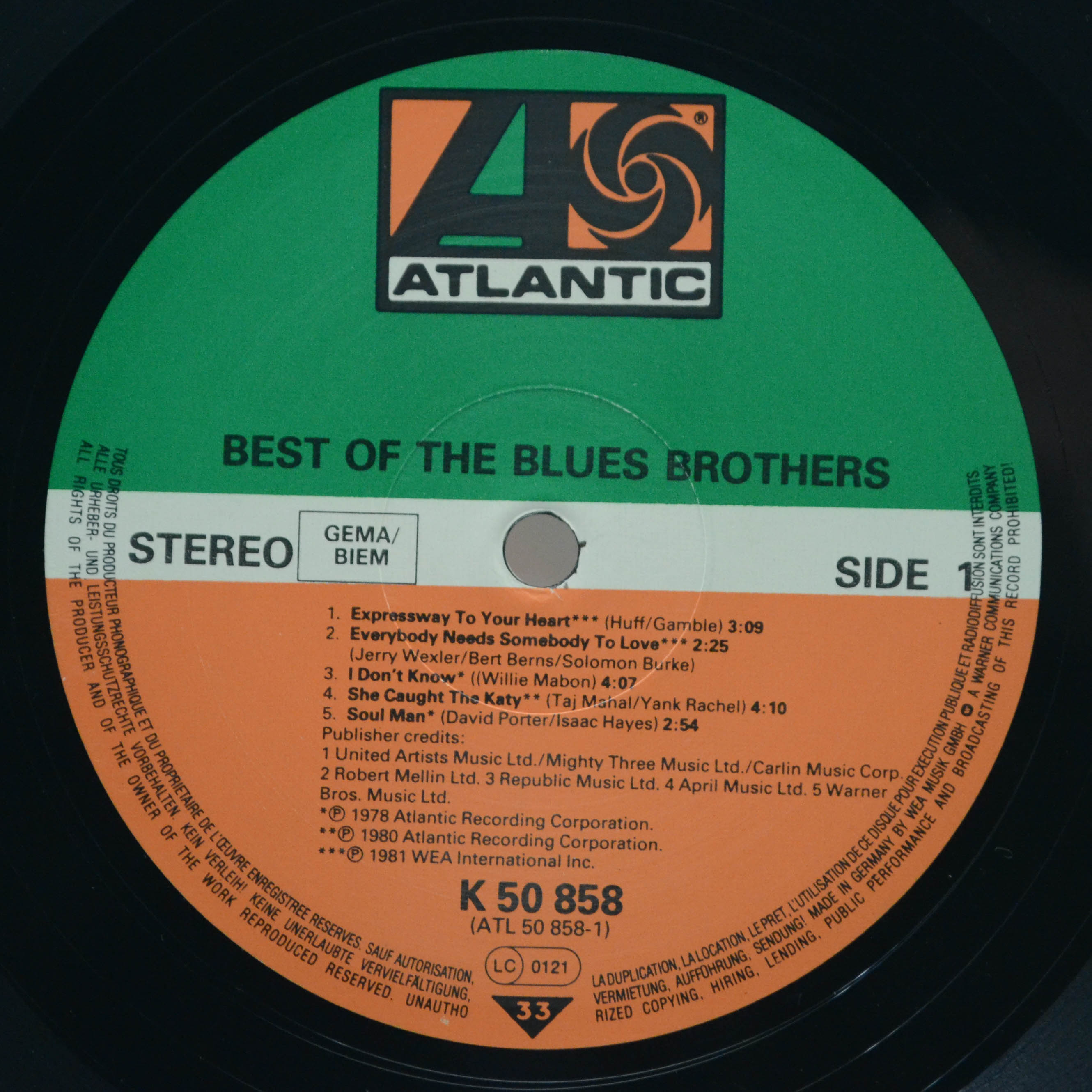 Blues Brothers — Best Of The Blues Brothers, 1981