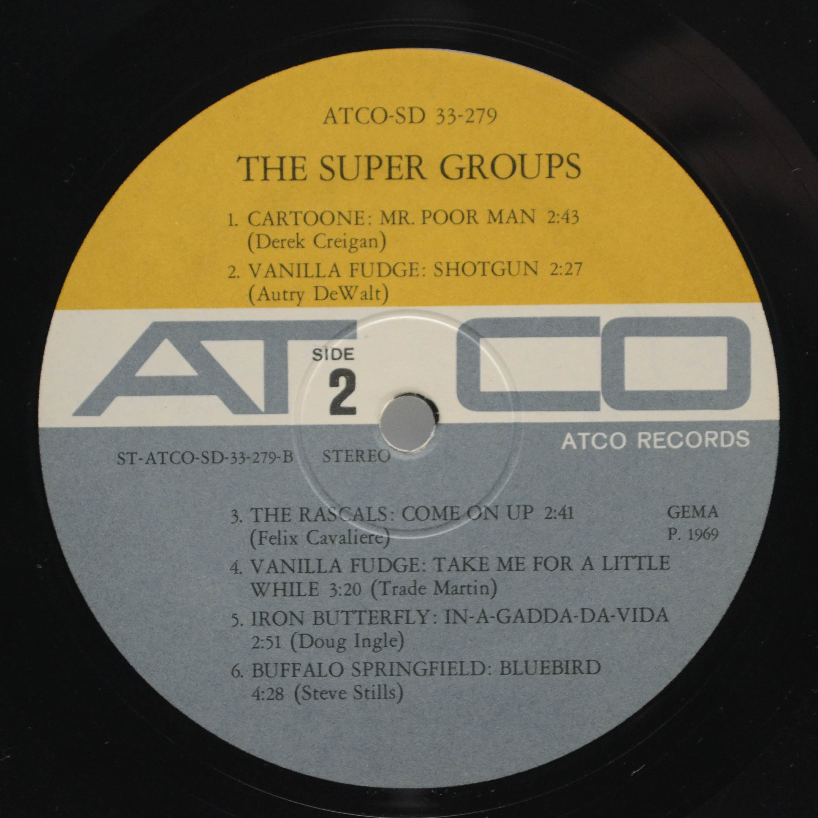 Various — The Super Groups, 1969