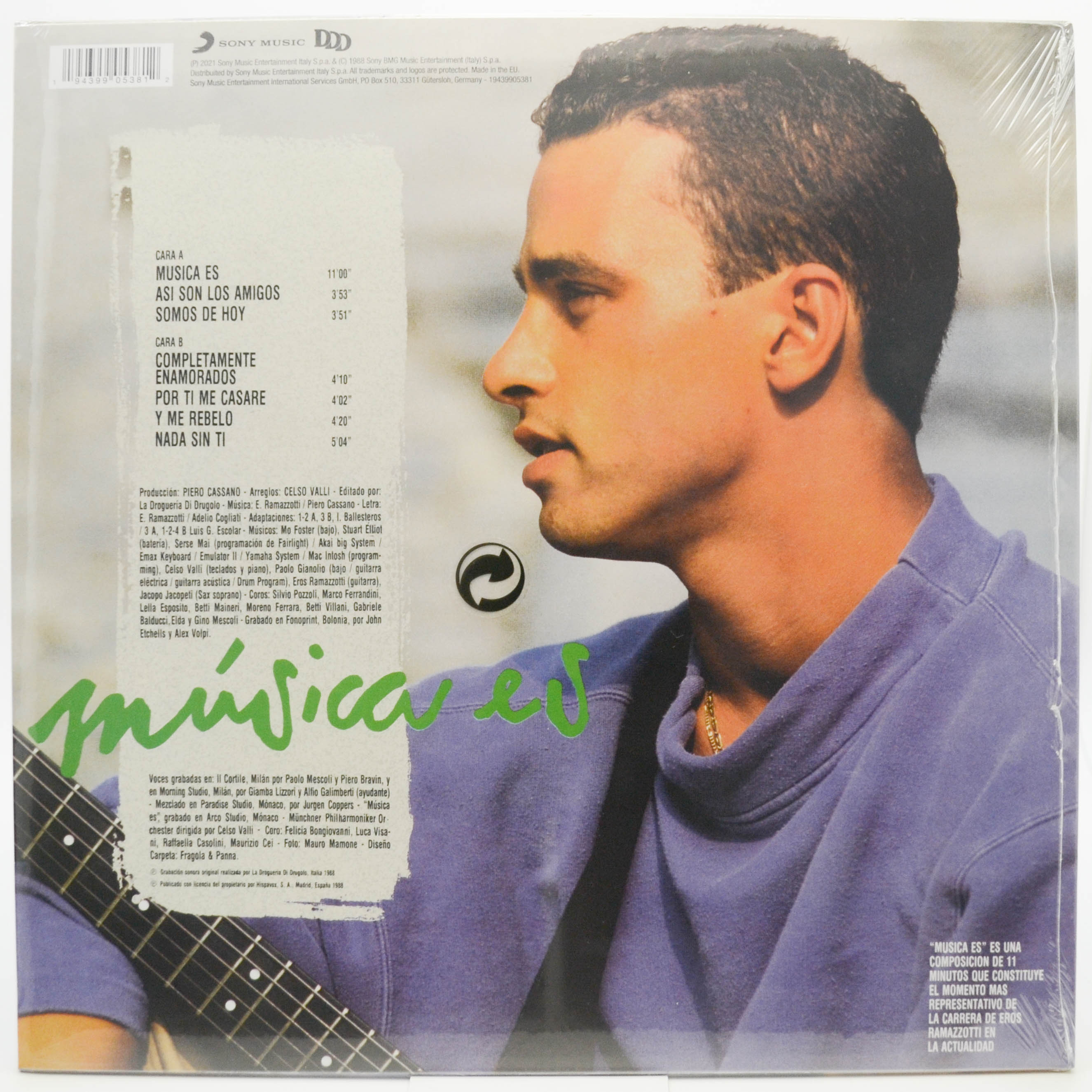 Eros Ramazzotti — Música Es, 2021