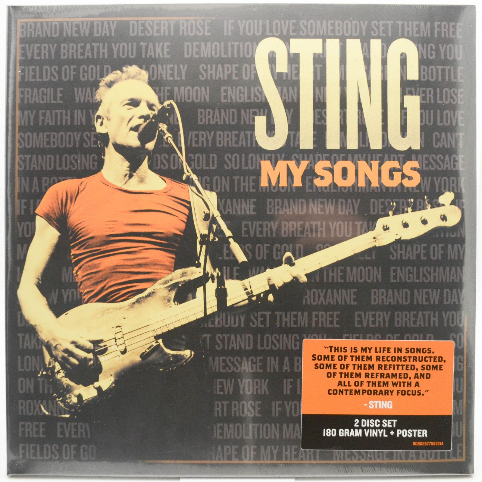 Sting — My Songs (2LP), 2019