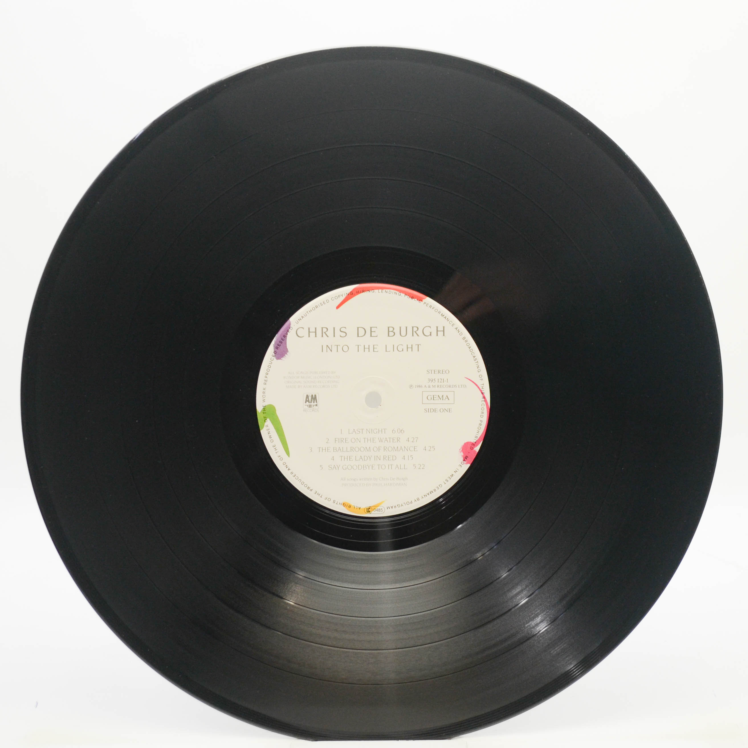 Chris de Burgh — Into The Light, 1986