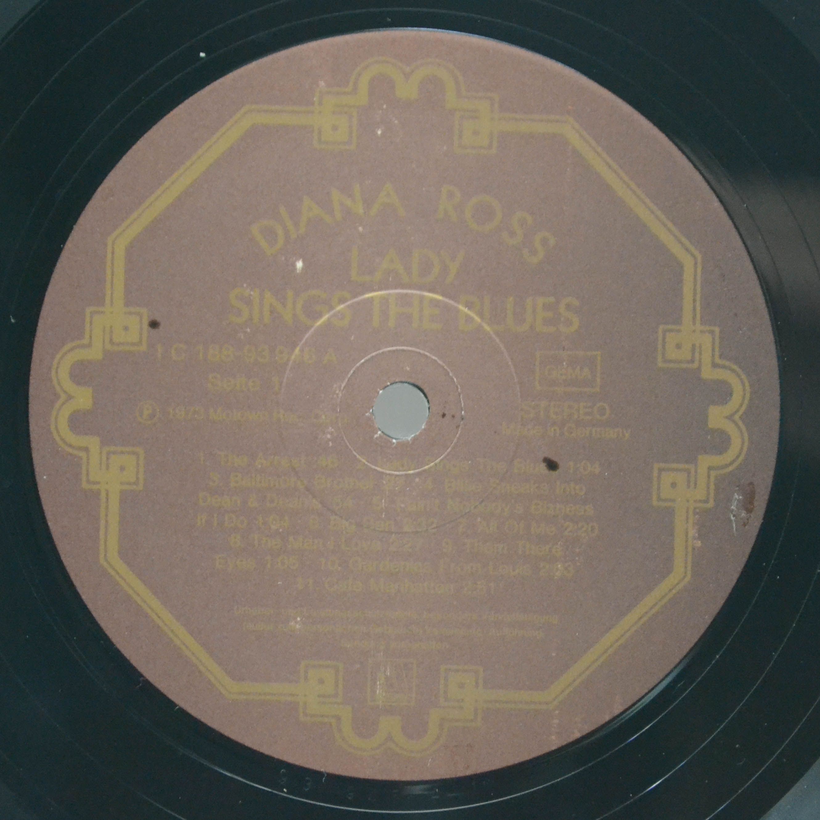 Виниловая пластинка Diana Ross — Lady Sings The Blues (Original Motion Picture Soundtrack) (2LP), 1972