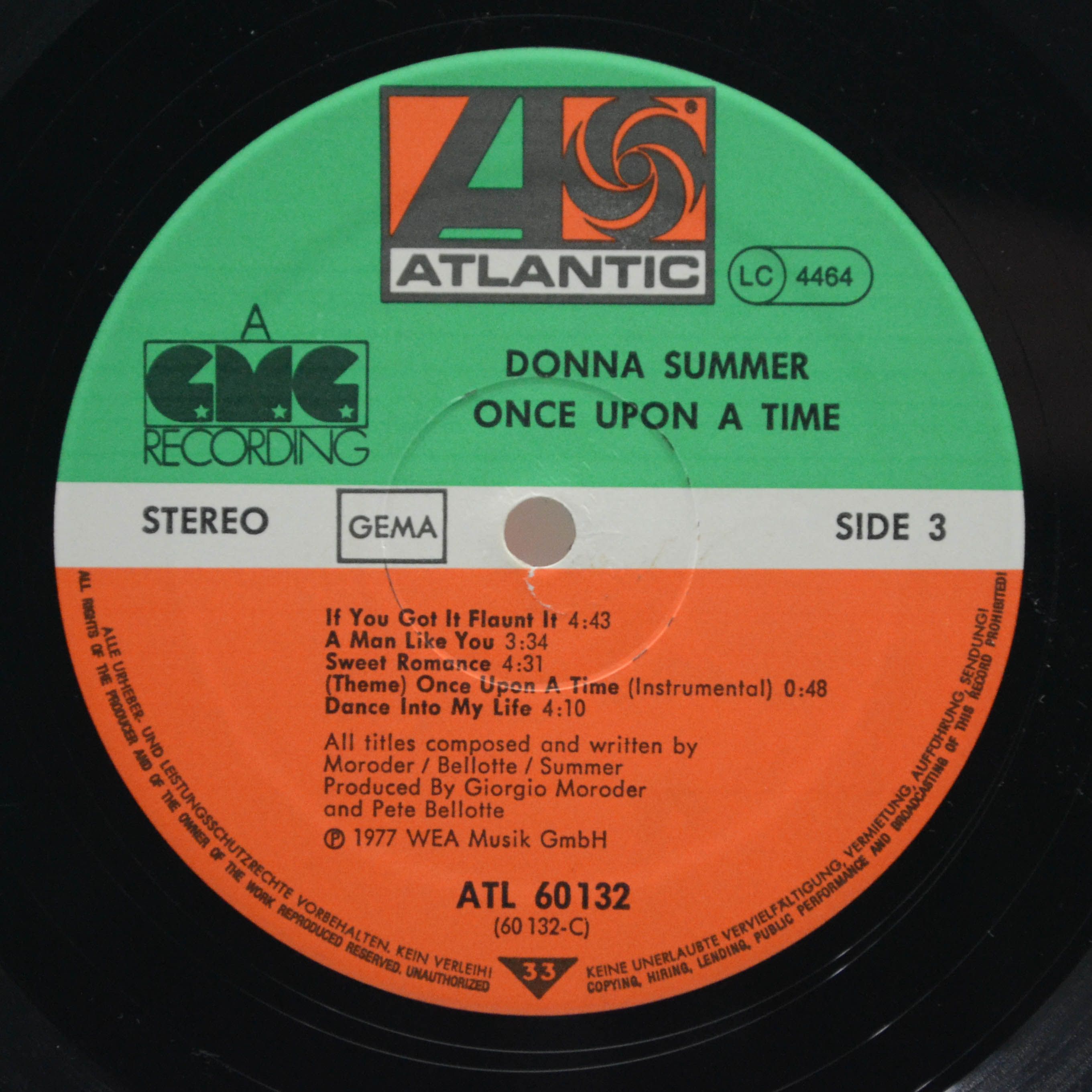 Donna Summer — Once Upon A Time... (2LP), 1977