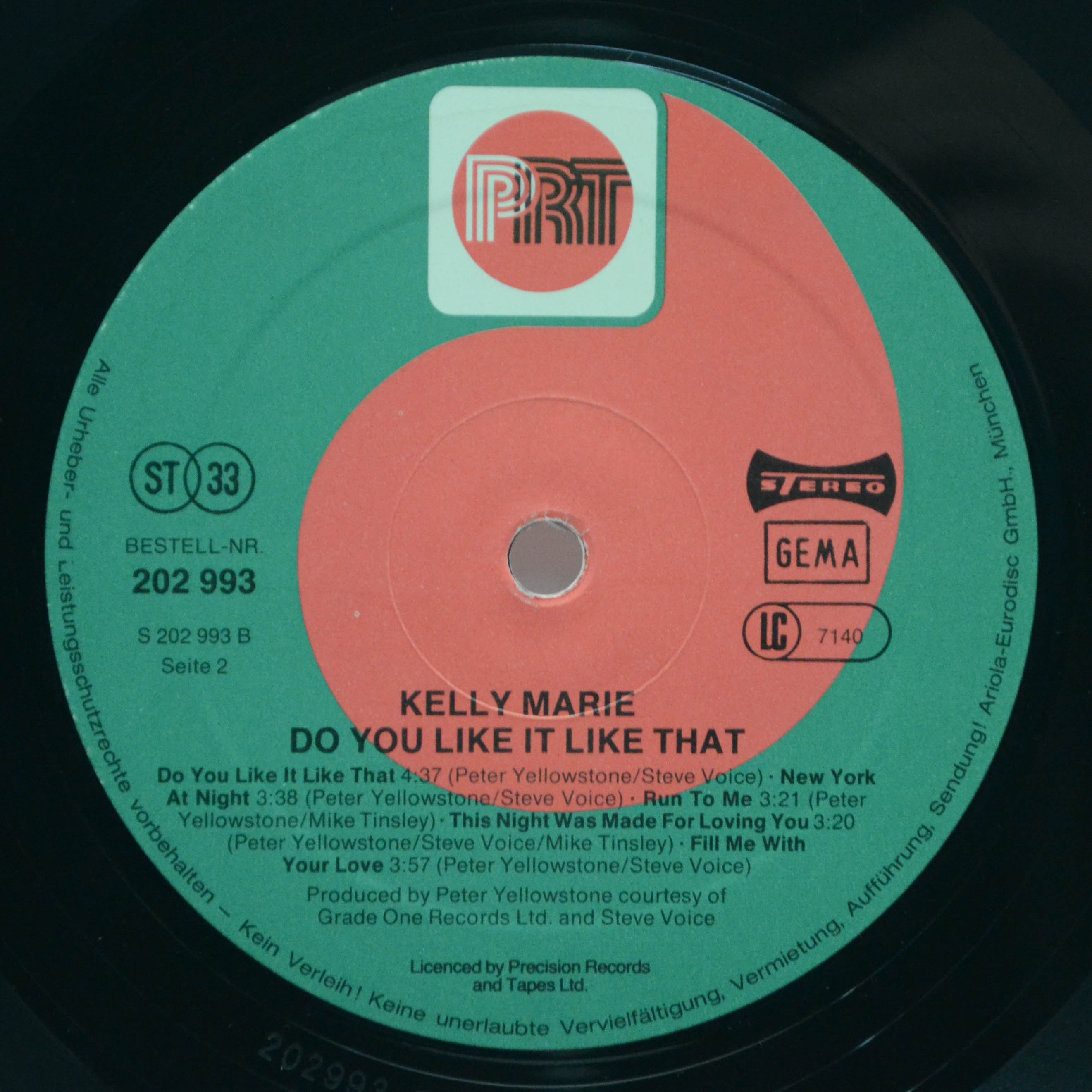 Kelly Marie — Do You Like It Like That?, 1980