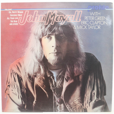 Виниловая пластинка John Mayall With Peter Green, Eric Clapton & Mick Taylor, 1979