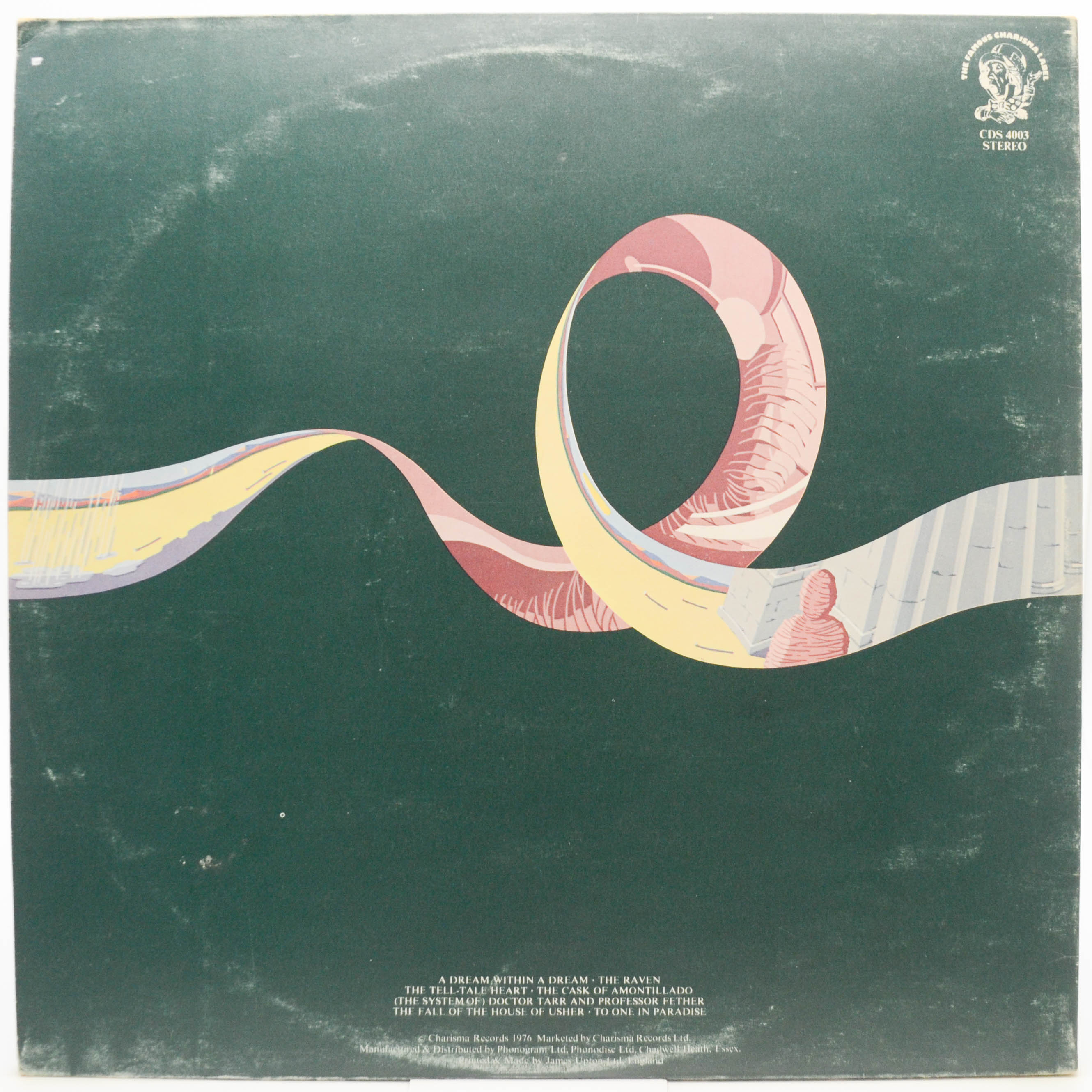 Alan Parsons Project — Tales Of Mystery And Imagination • Edgar Allan Poe (1-st, UK, booklet), 1976