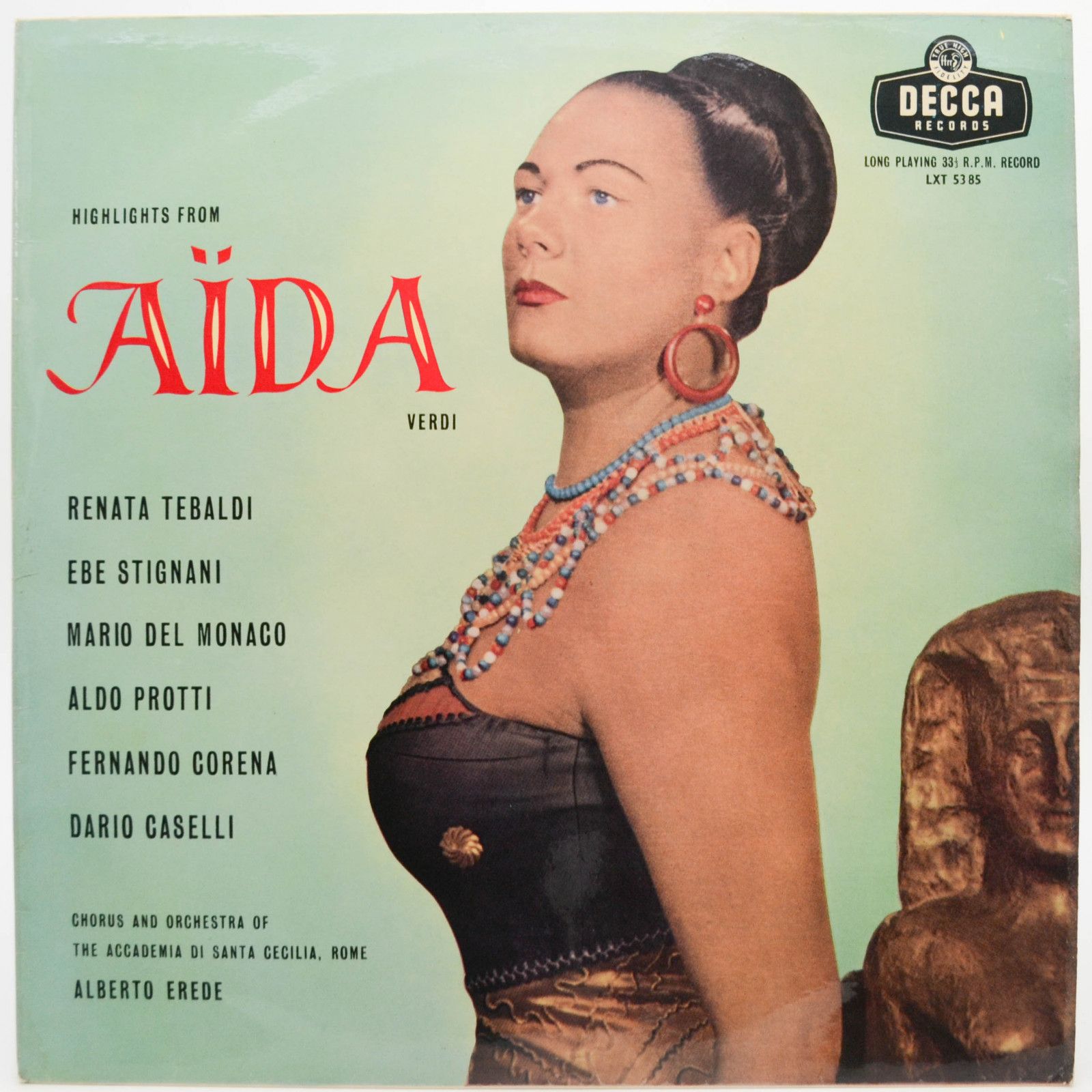 Verdi — Highlights From Aïda (UK), 1960