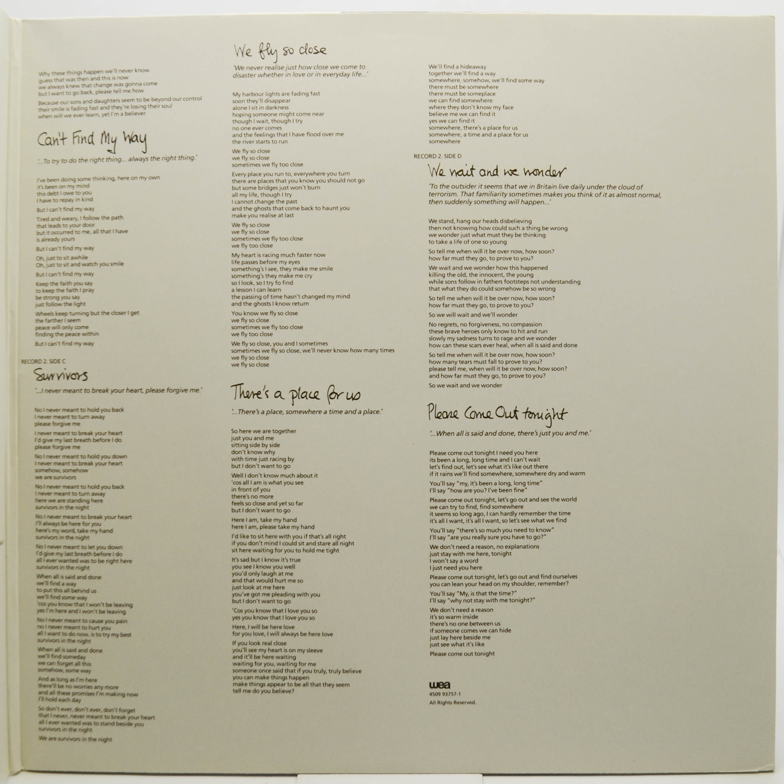 Phil Collins — Both Sides (2LP), 1993