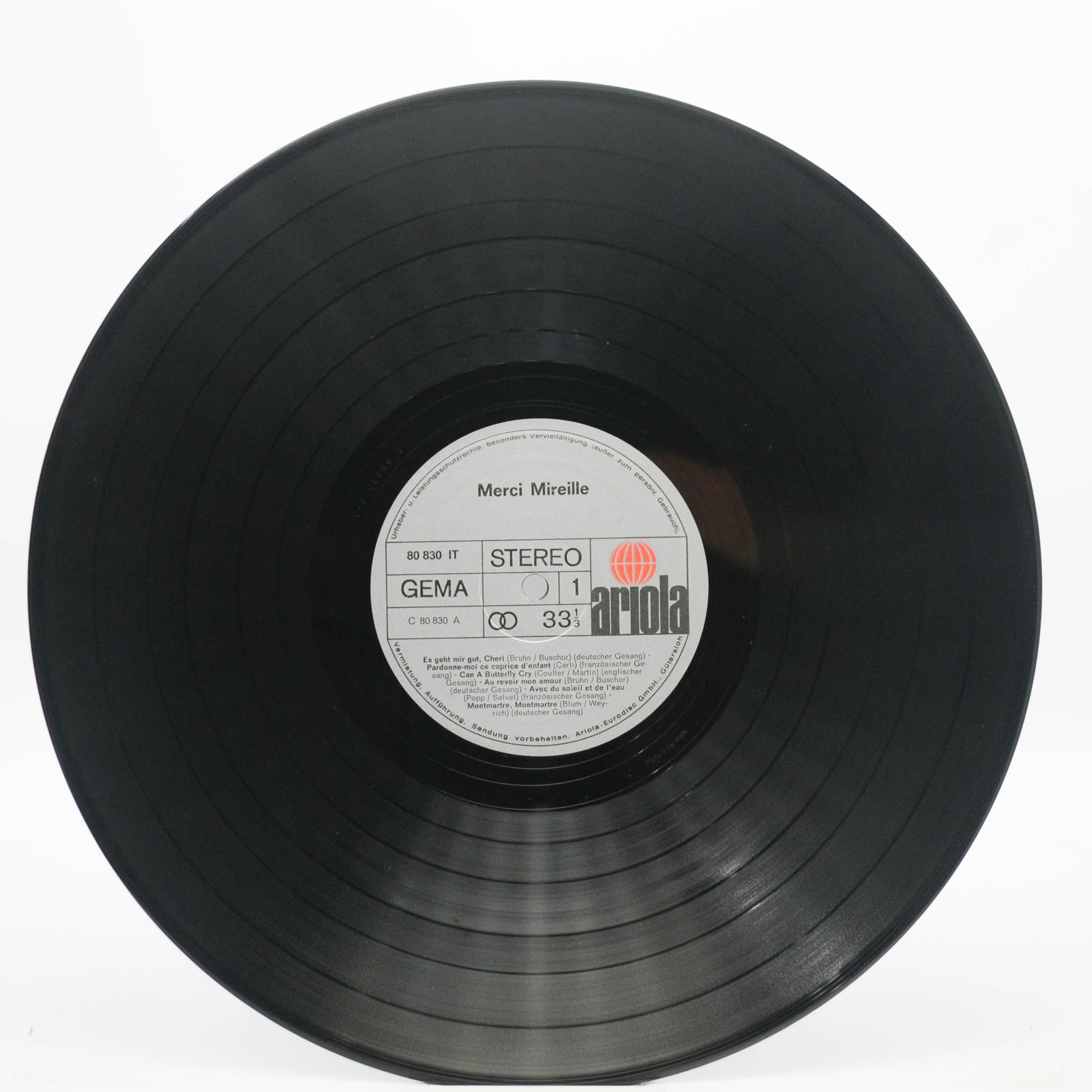 Mireille Mathieu — Merci Mireille, 1970