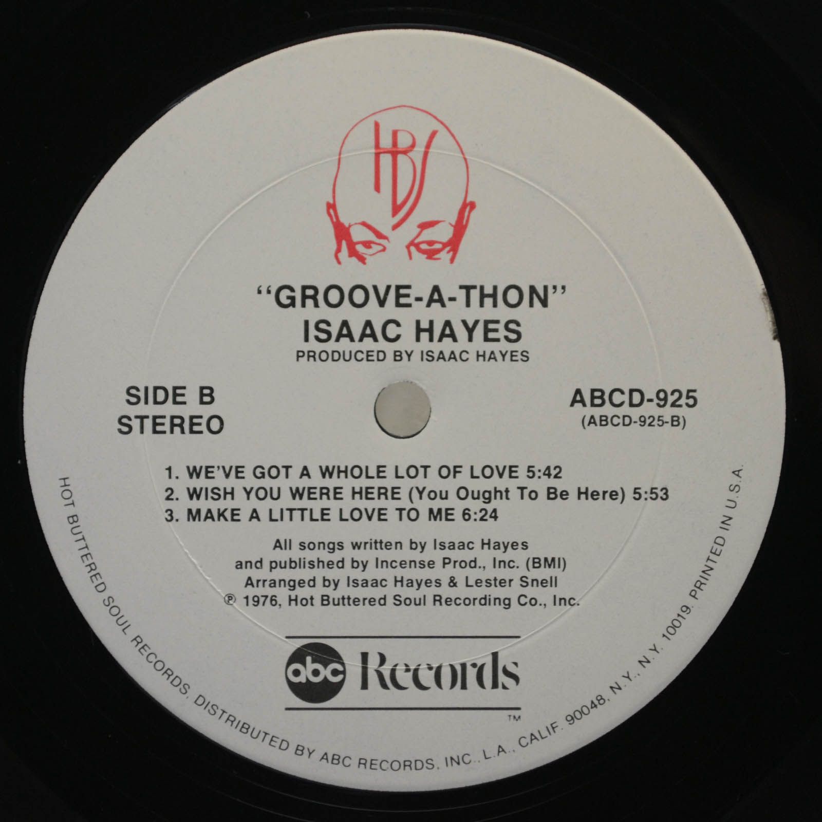 Isaac Hayes — Groove-A-Thon, 1976