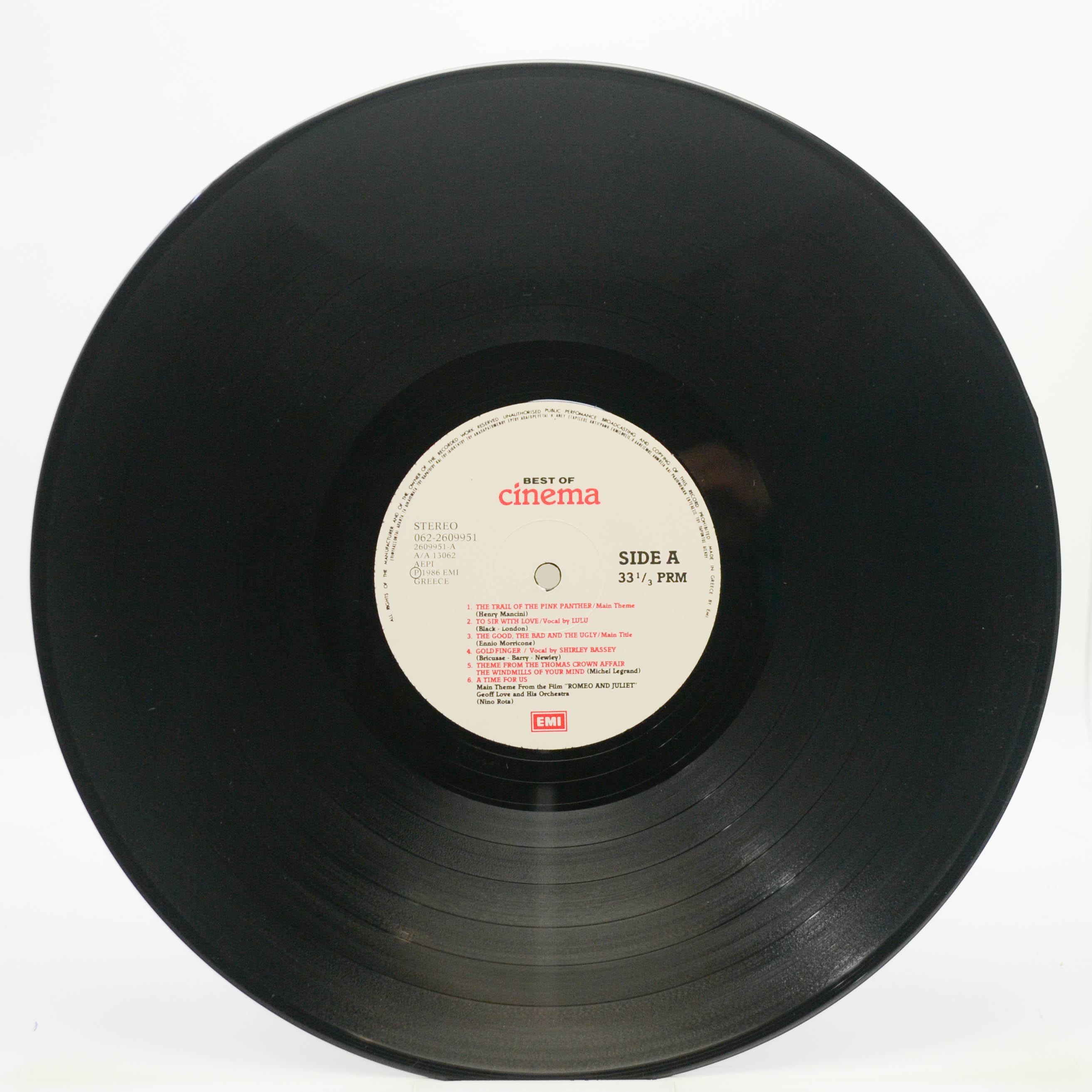 Various — Best Of Cinema, 1986