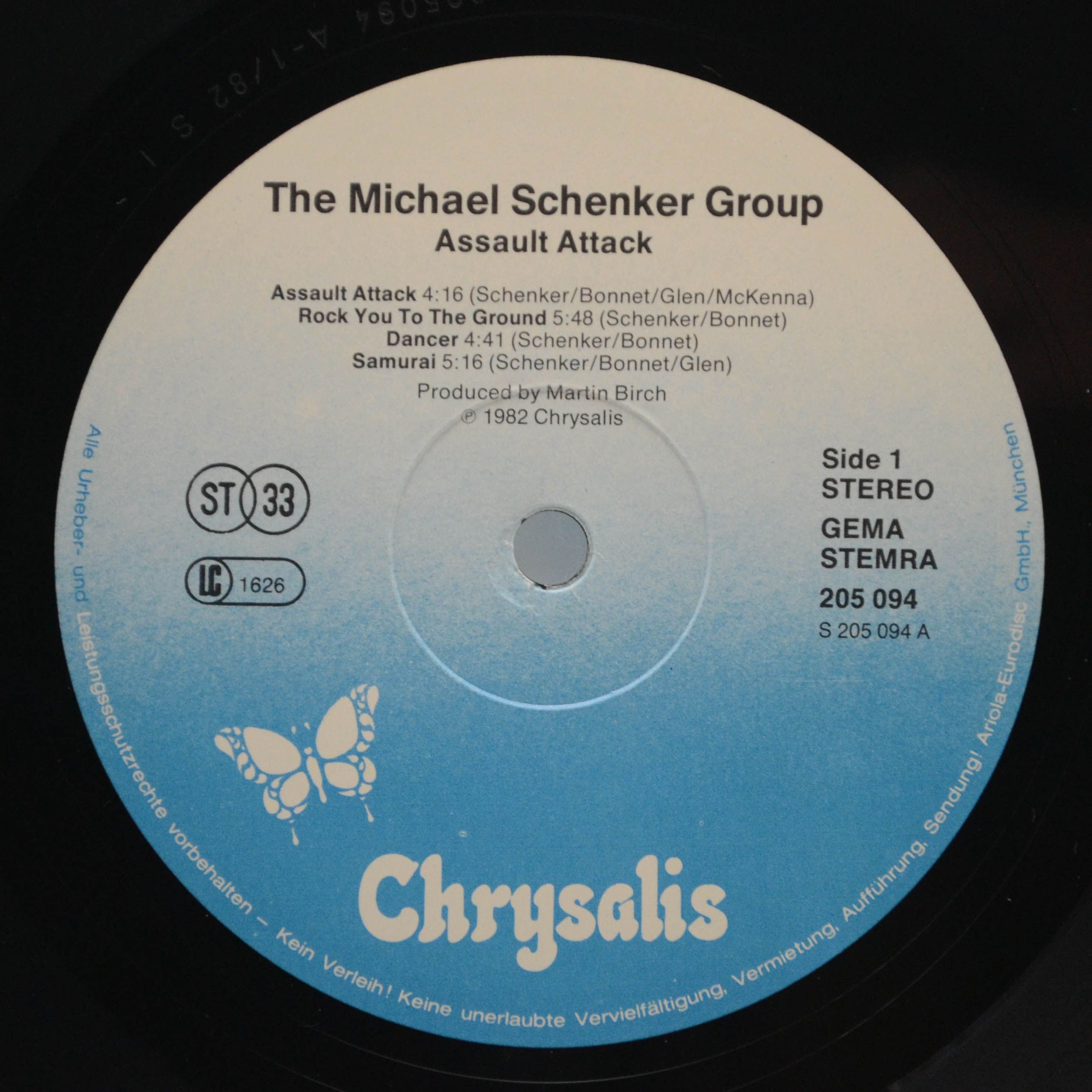 Michael Schenker Group — Assault Attack, 1982