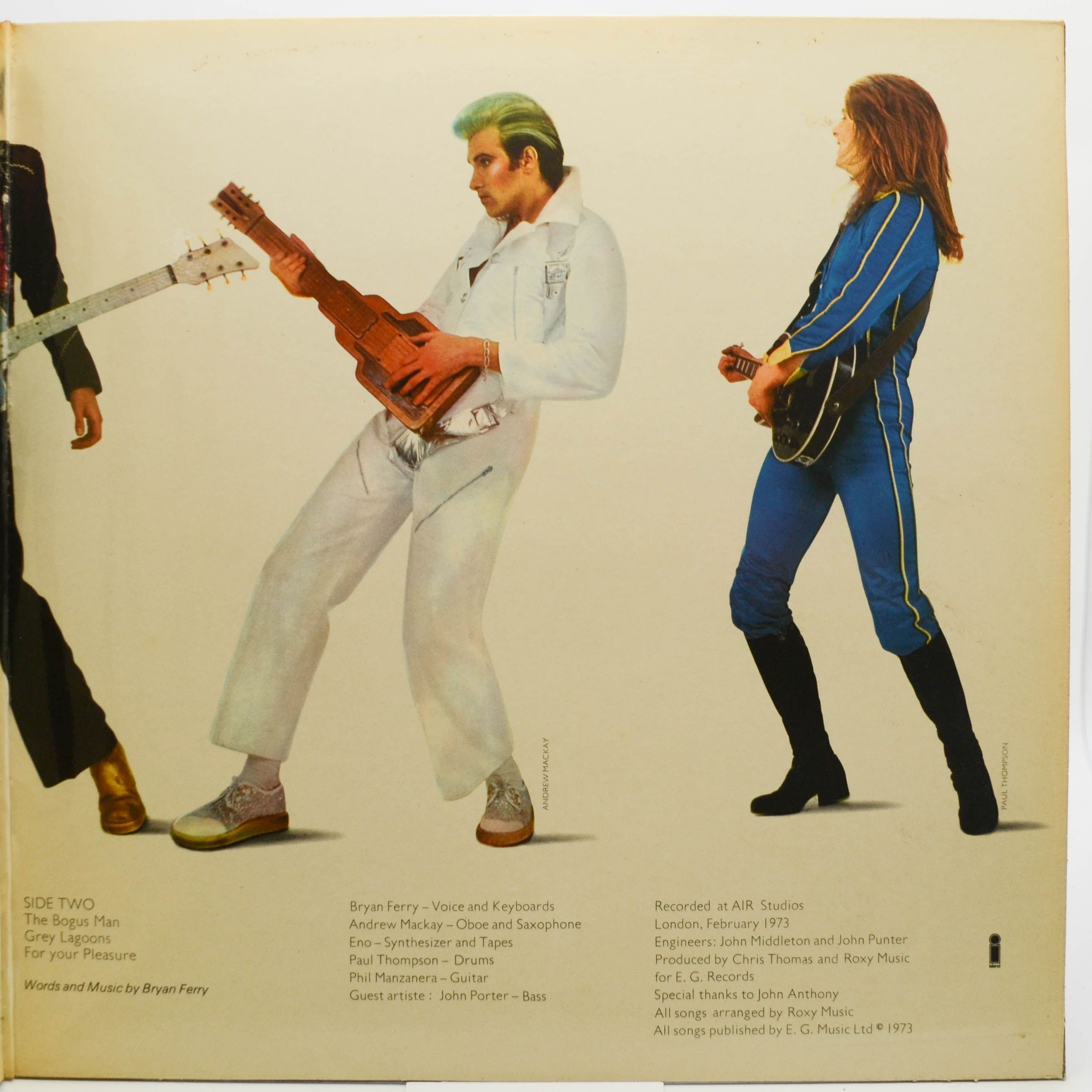 Roxy Music — For Your Pleasure (1-st, UK), 1973