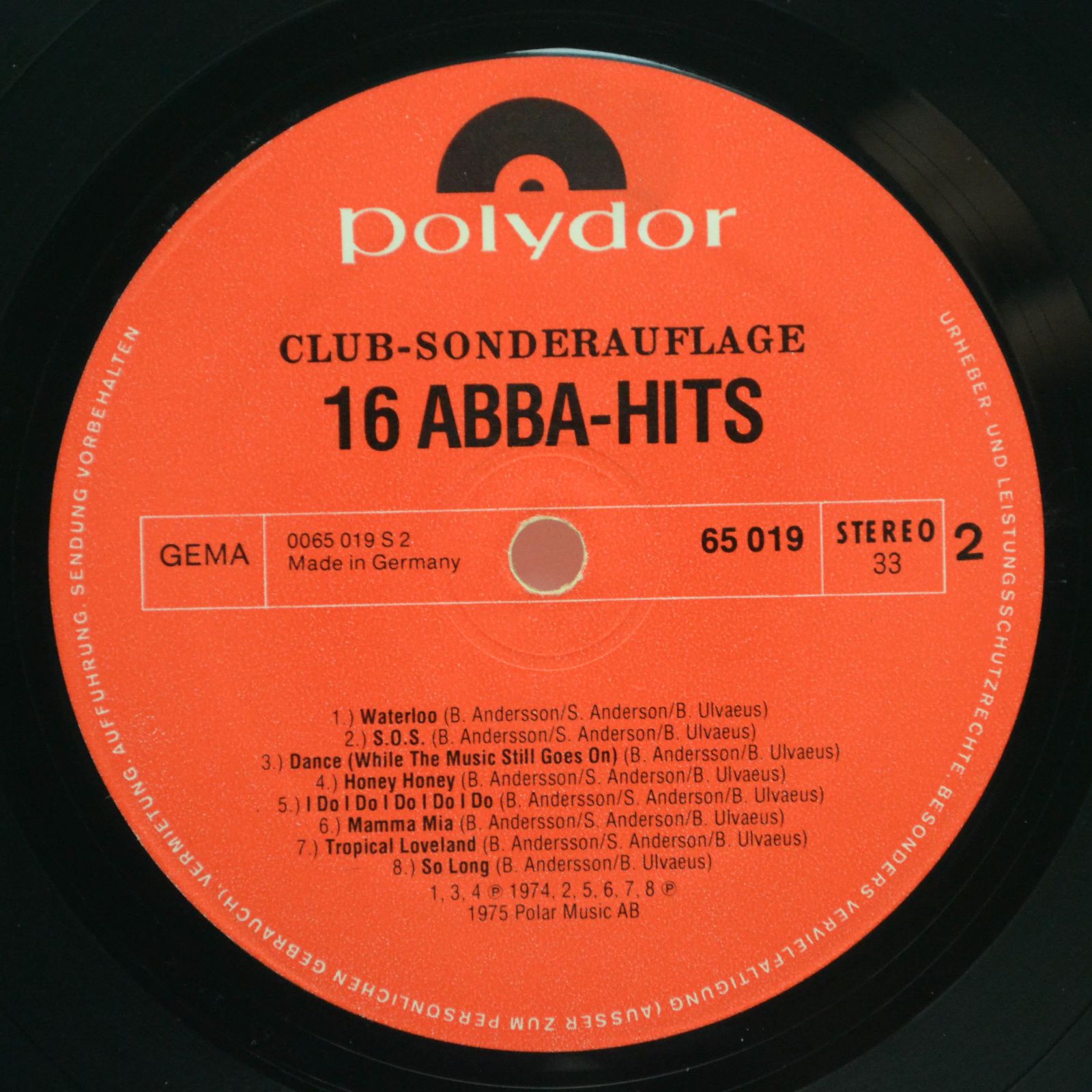 ABBA — 16 ABBA Hits, 1976