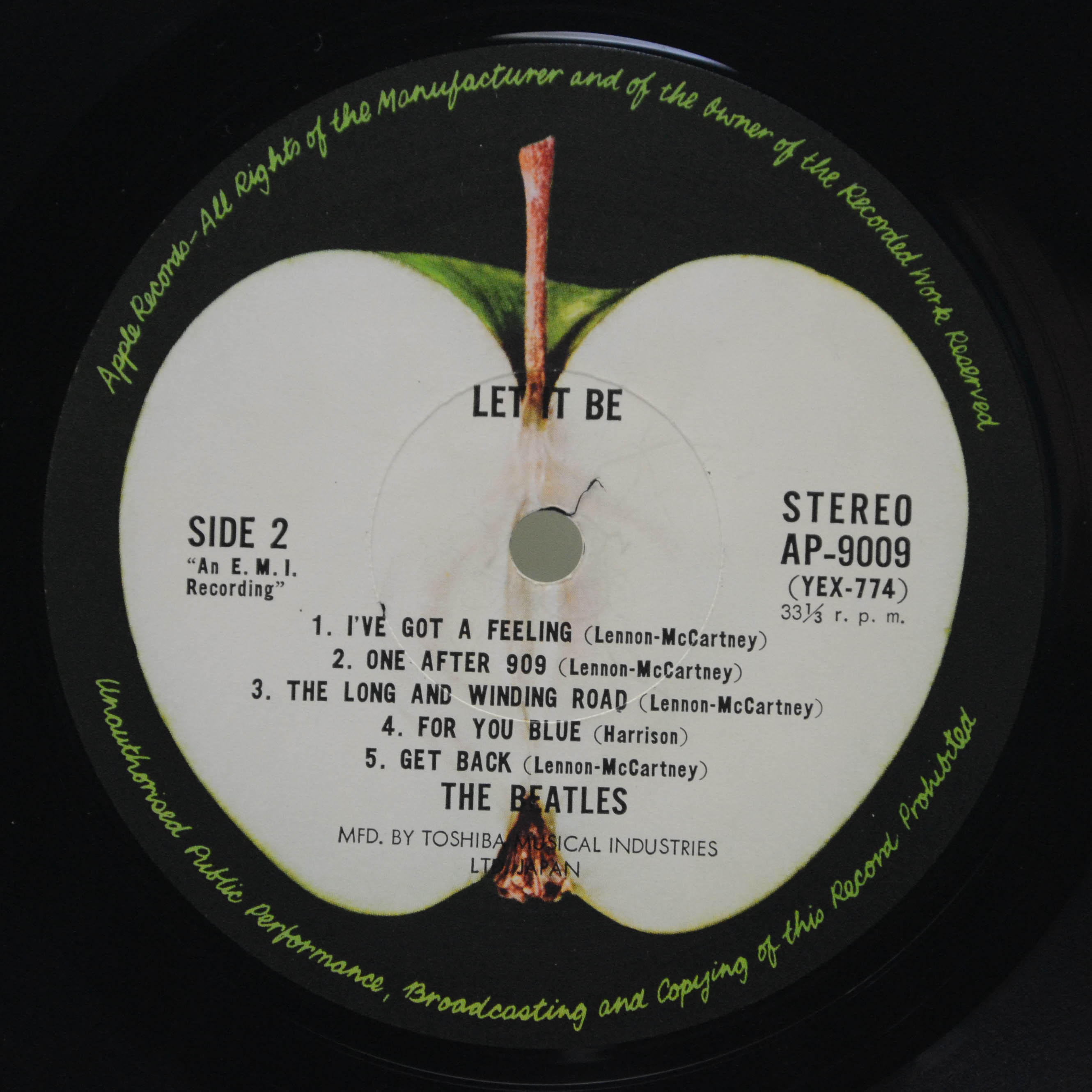 Beatles — Let It Be, 1970