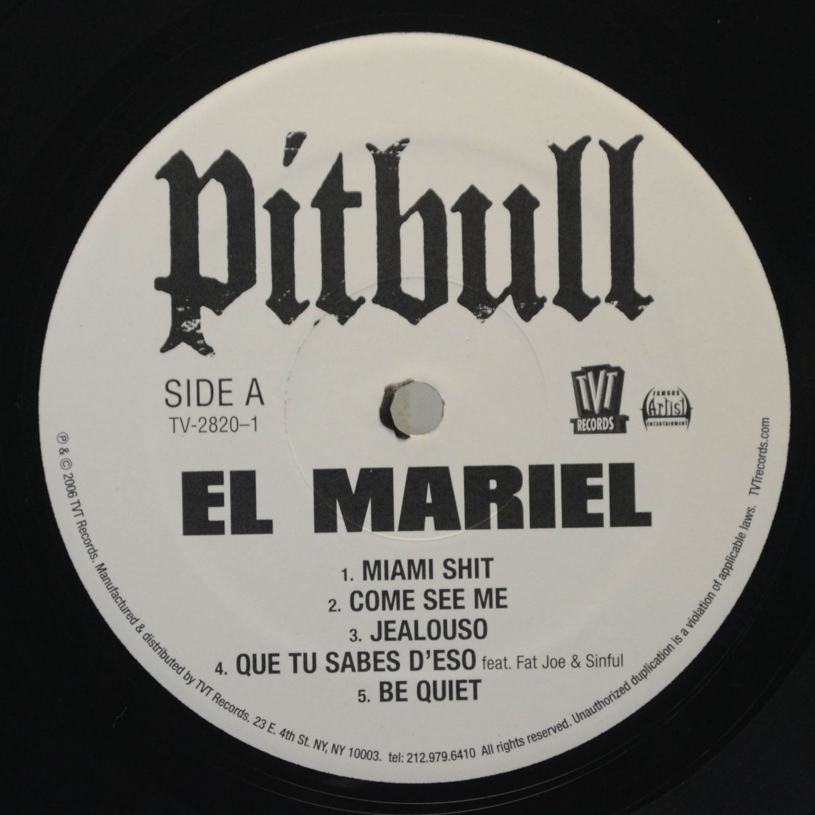 Pitbull — El Mariel, 2006