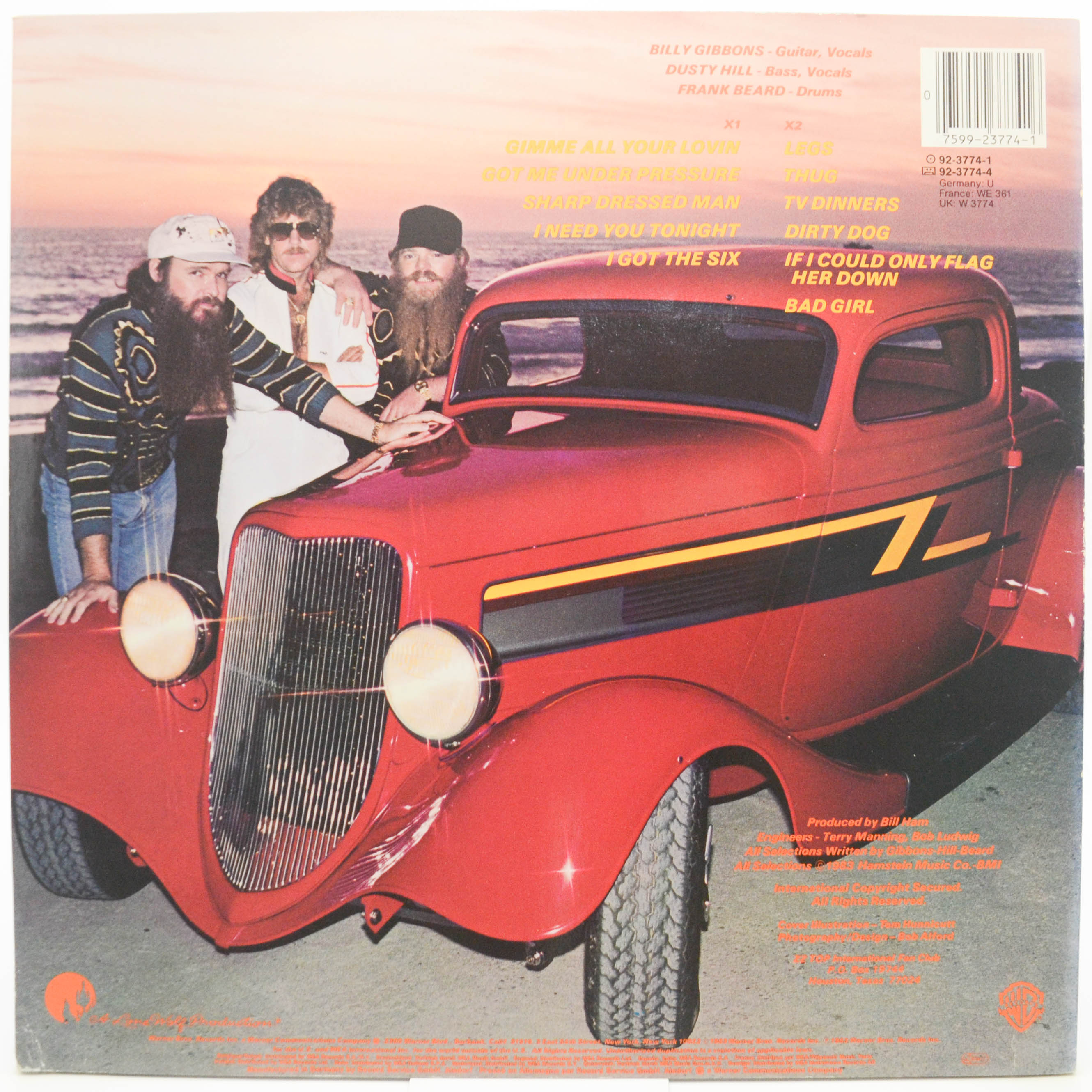 ZZ Top — Eliminator, 1983