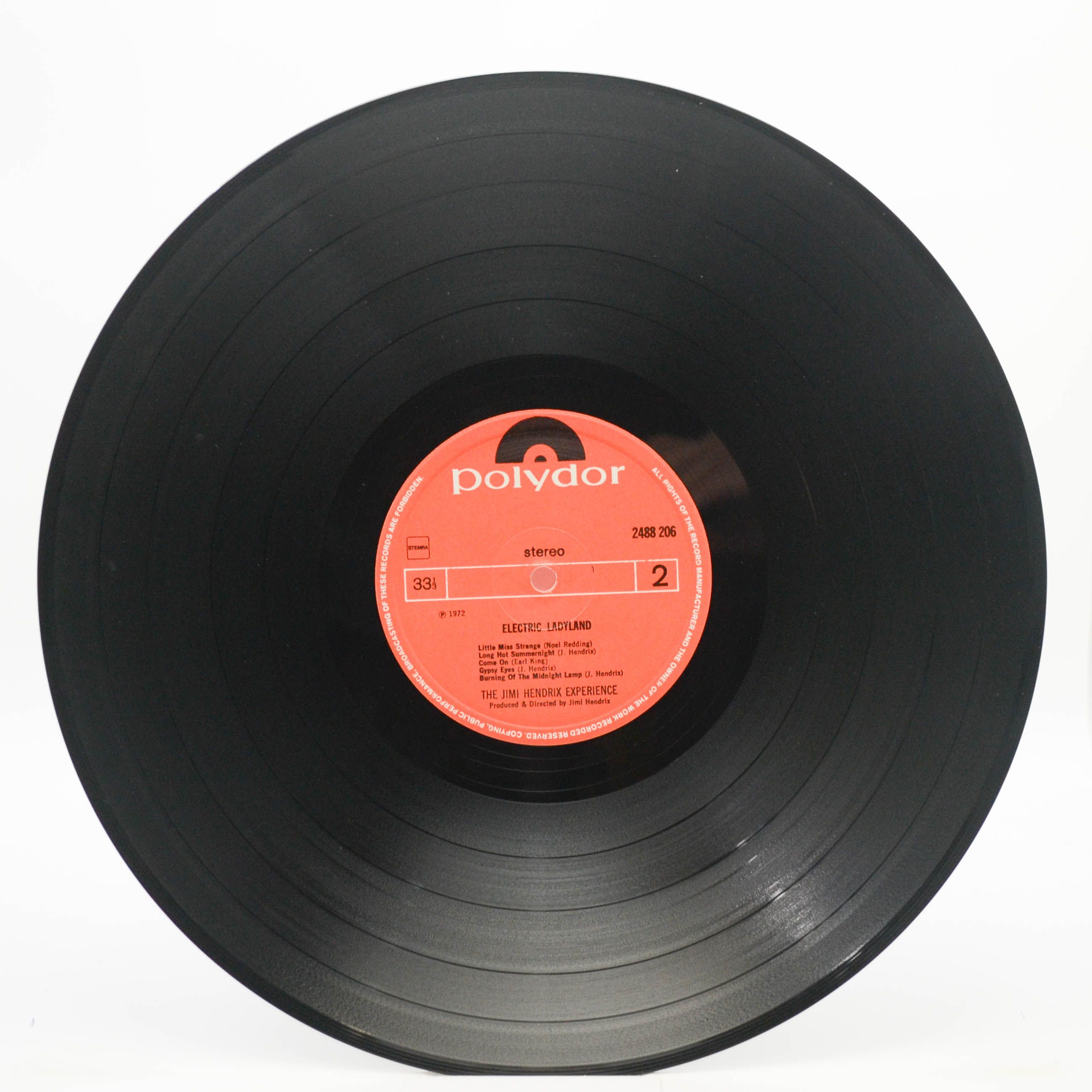 Jimi Hendrix Experience — Electric Ladyland (2LP), 1972