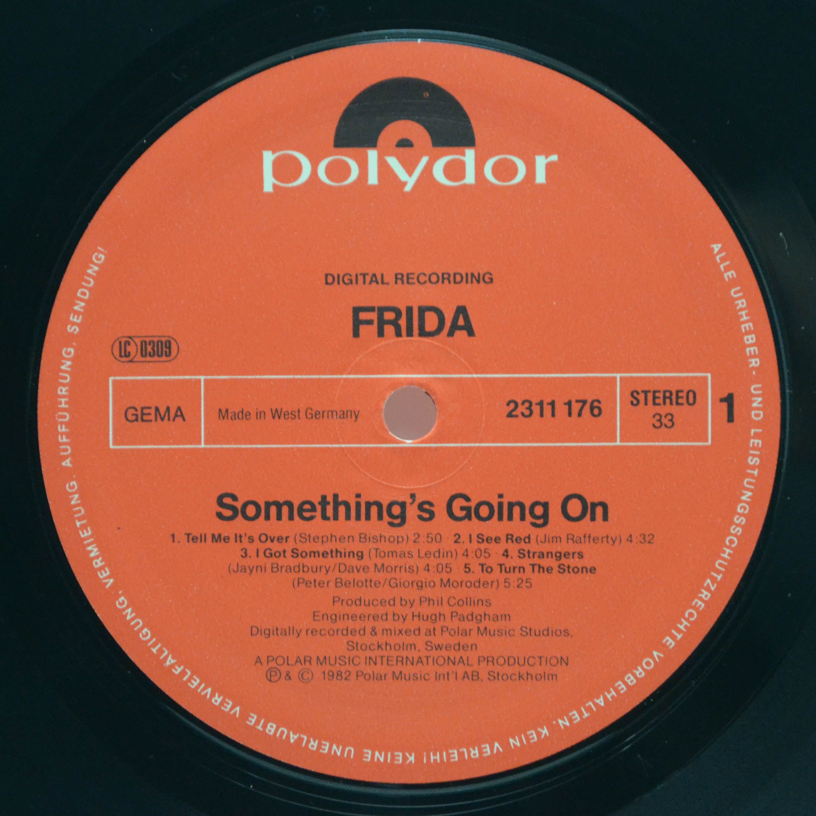 Frida — Something's Going On, 1982