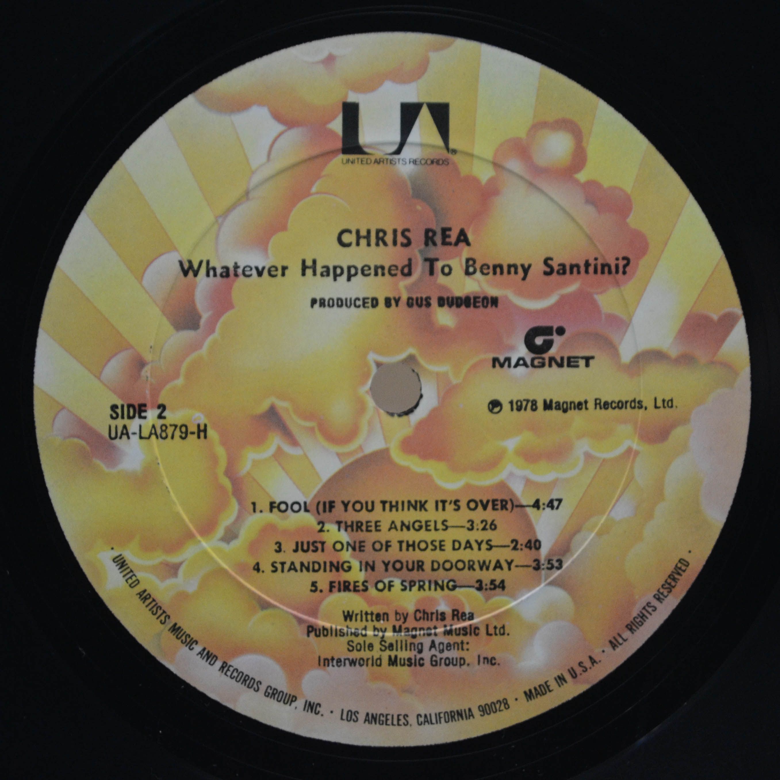 Chris Rea — Whatever Happened To Benny Santini? (USA), 1978
