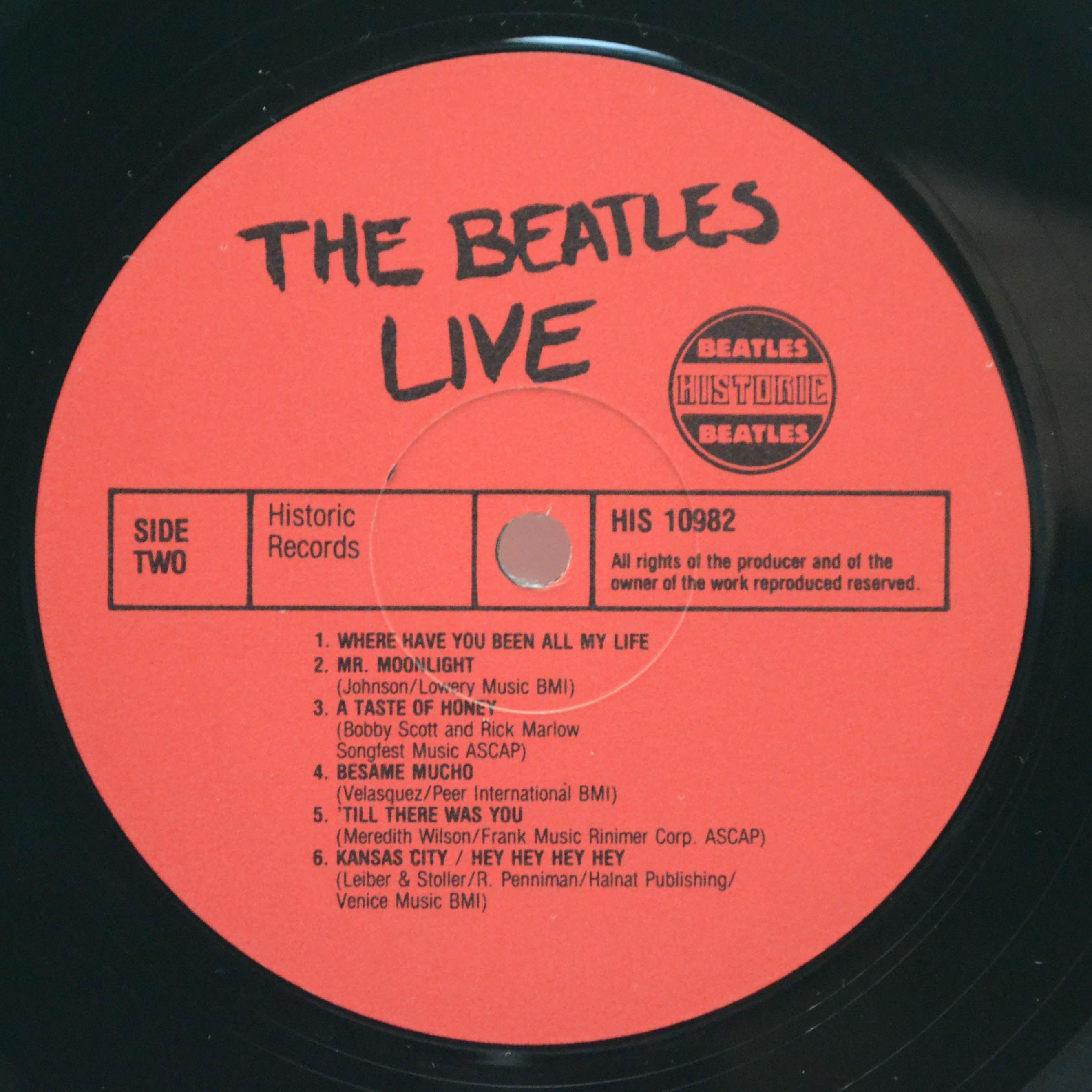 Виниловая пластинка Beatles — Live At The Star-Club In Hamburg Germany (2LP), 1977