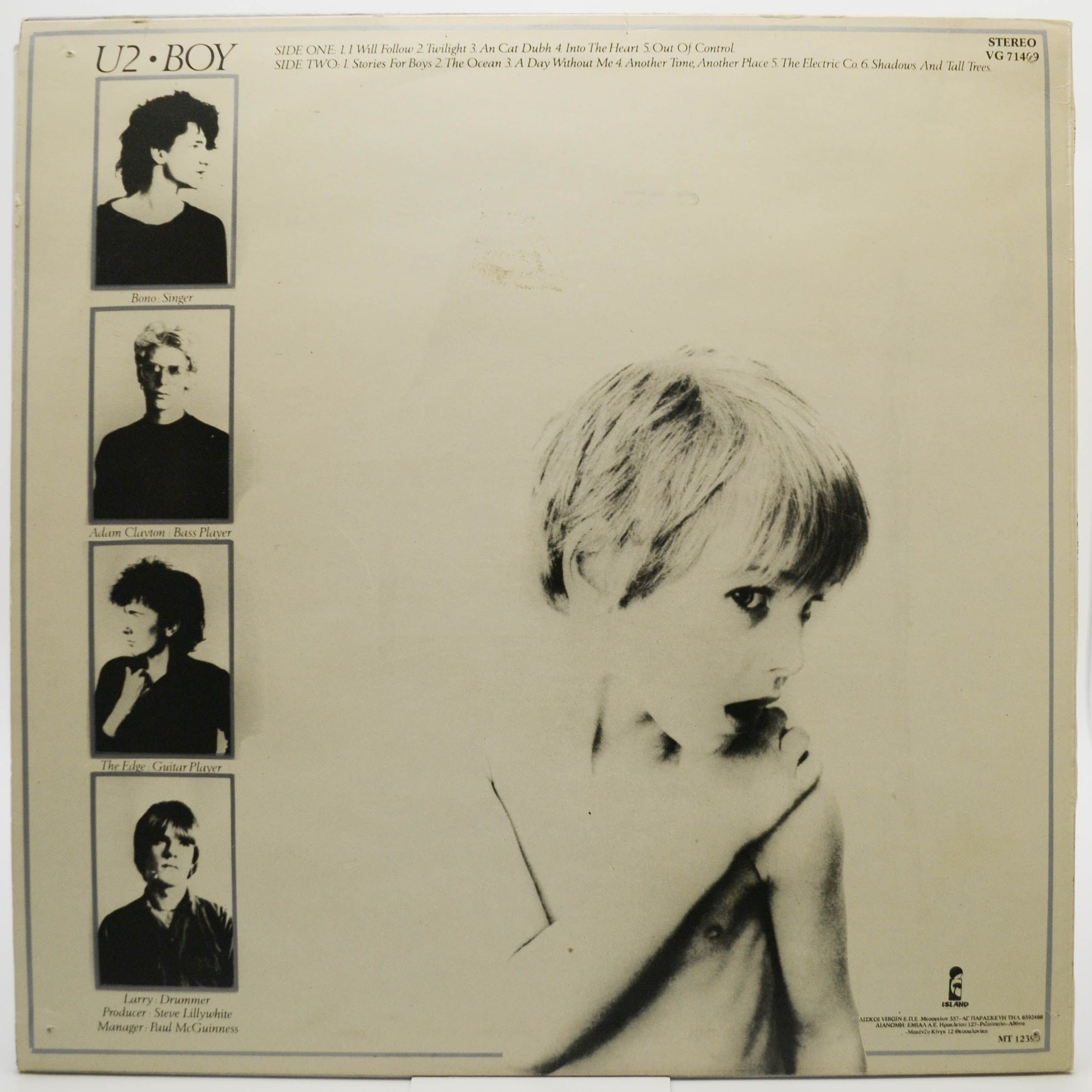 U2 — Boy, 1980