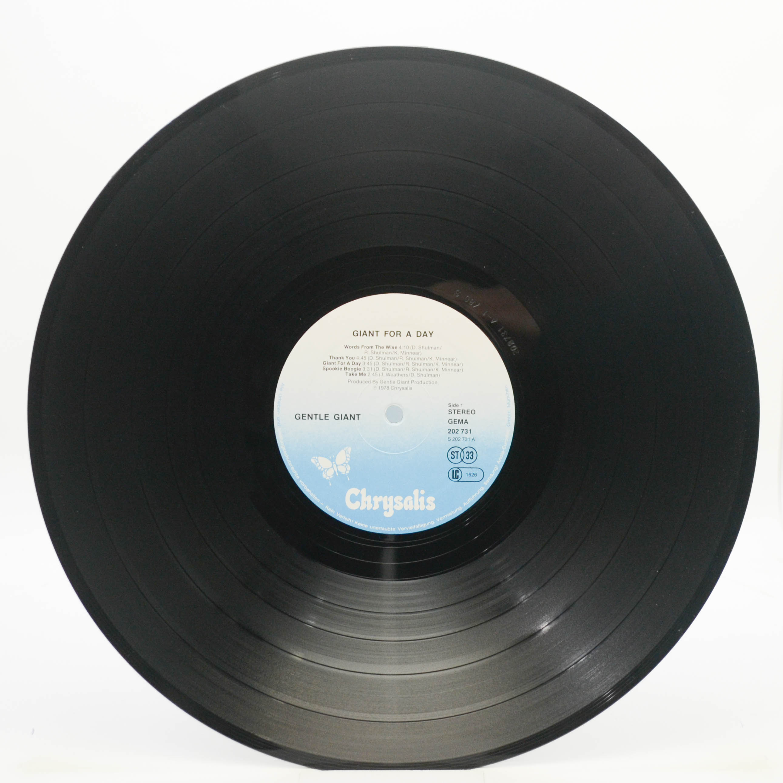 Gentle Giant — Giant For A Day, 1978