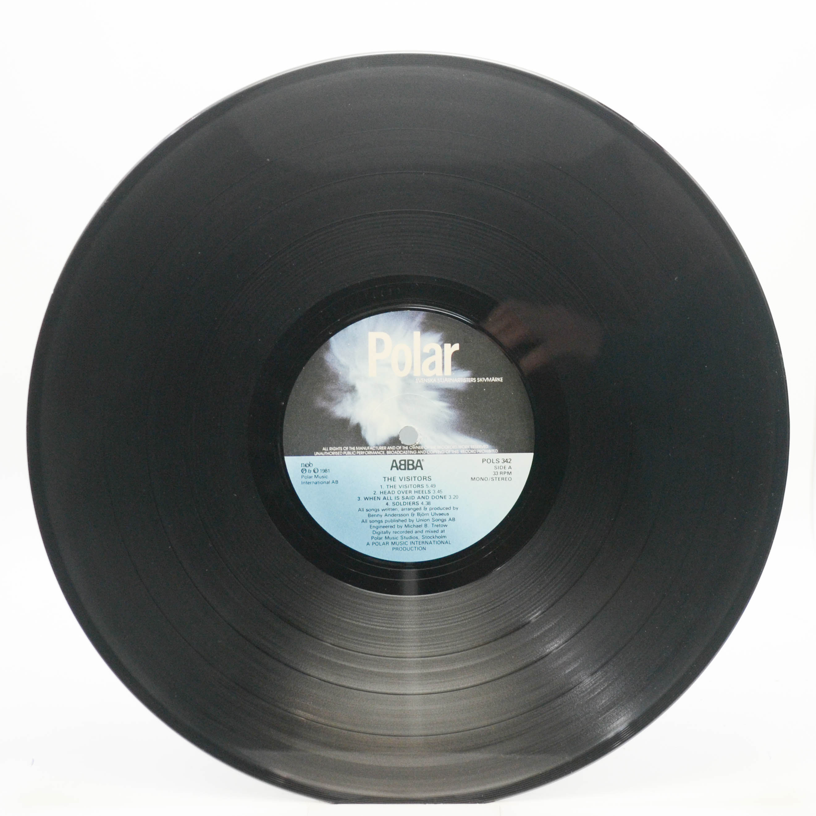 ABBA — The Visitors (1-st, Sweden), 1981